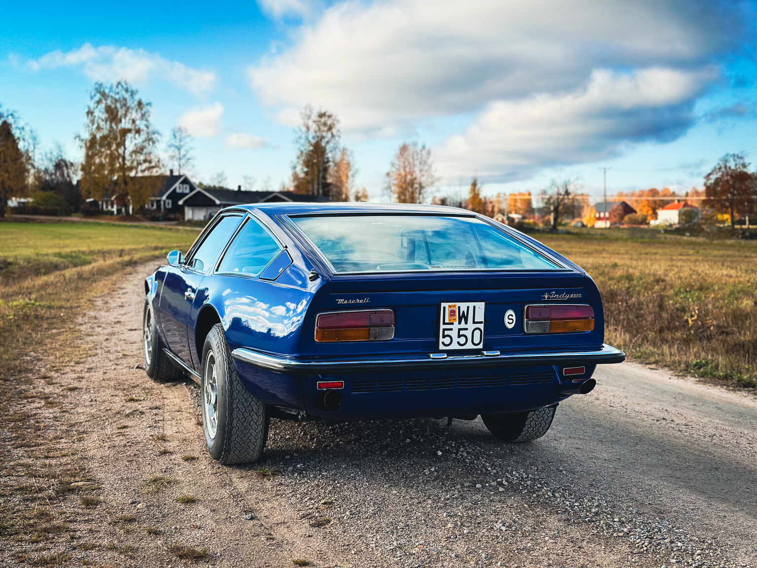 Exteriörbild på 1973 Maserati Indy