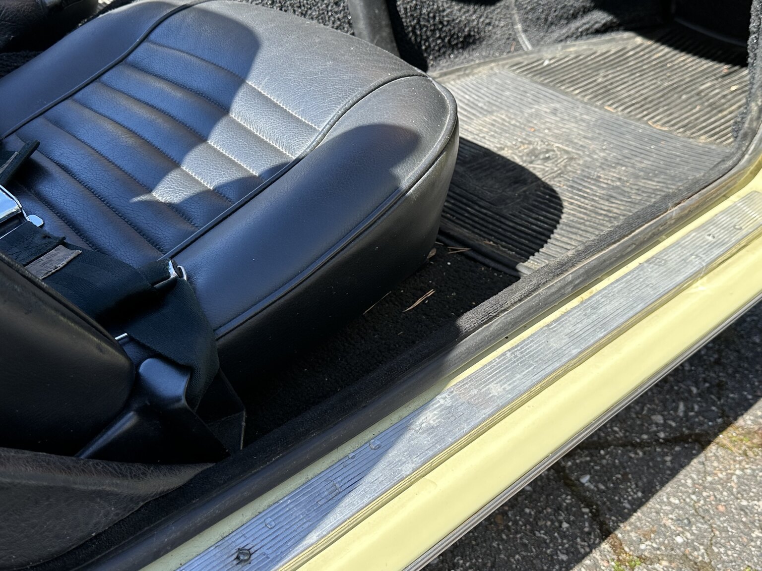 Interiörbild 1971 Triumph TR6 (23)