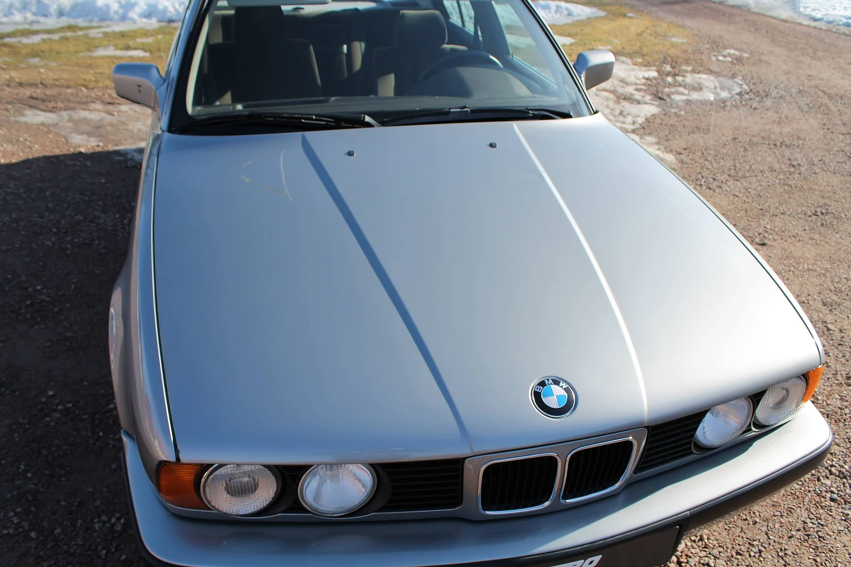 Exteriörbild på 1988 BMW 535i - NO RESERVE (94)