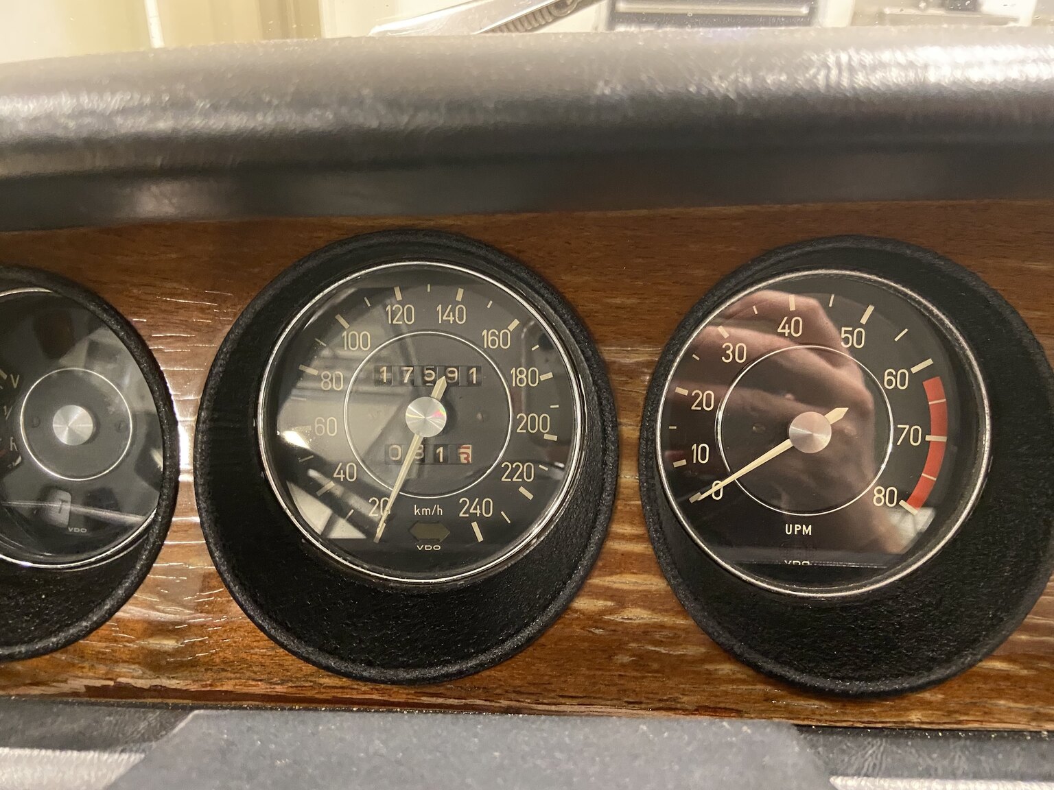 Interiörbild 1971 BMW 2800 CS