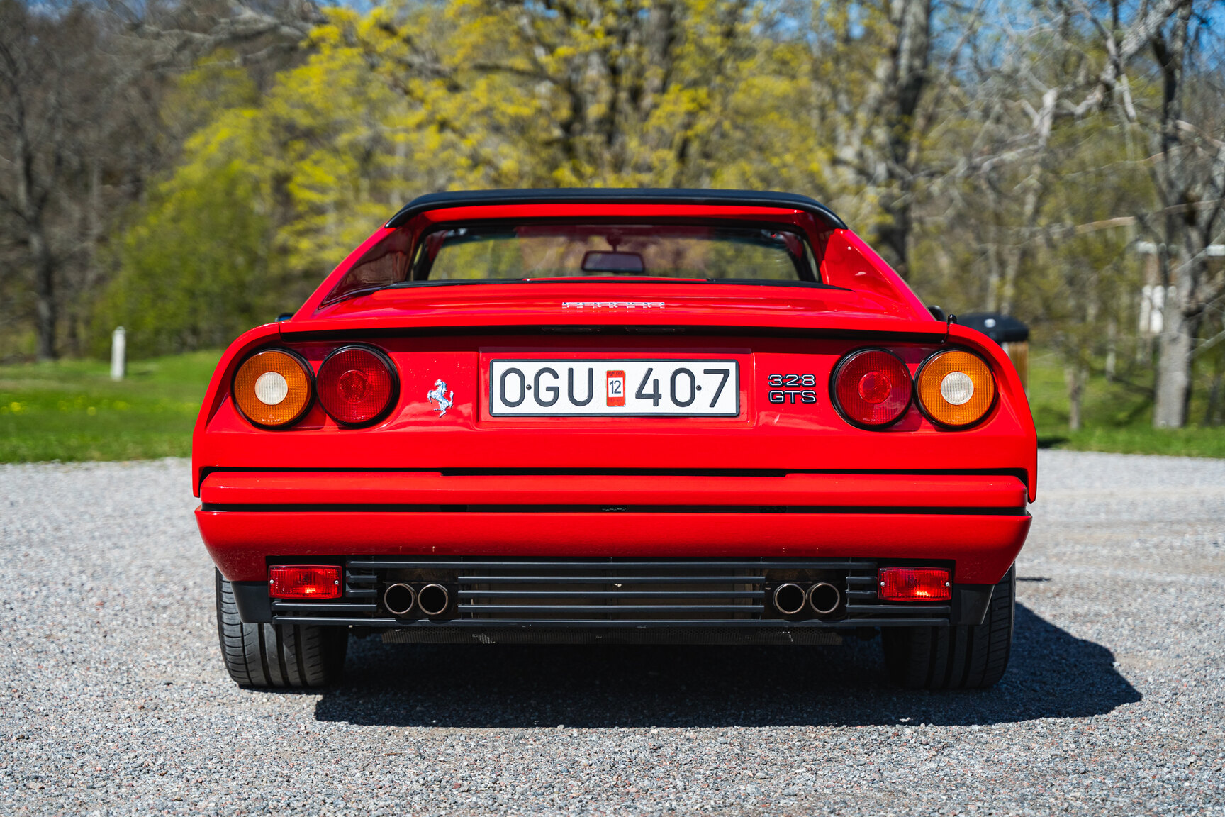 Exteriörbild på 1989 Ferrari 328 GTS