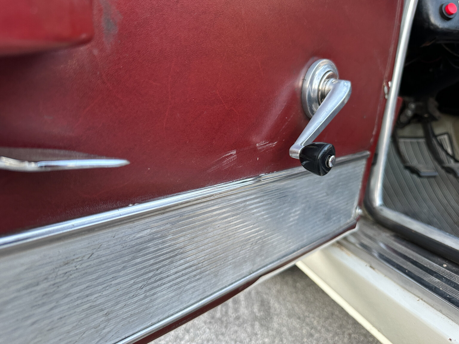 Interiörbild 1964 Lancia Flavia Vignale  
