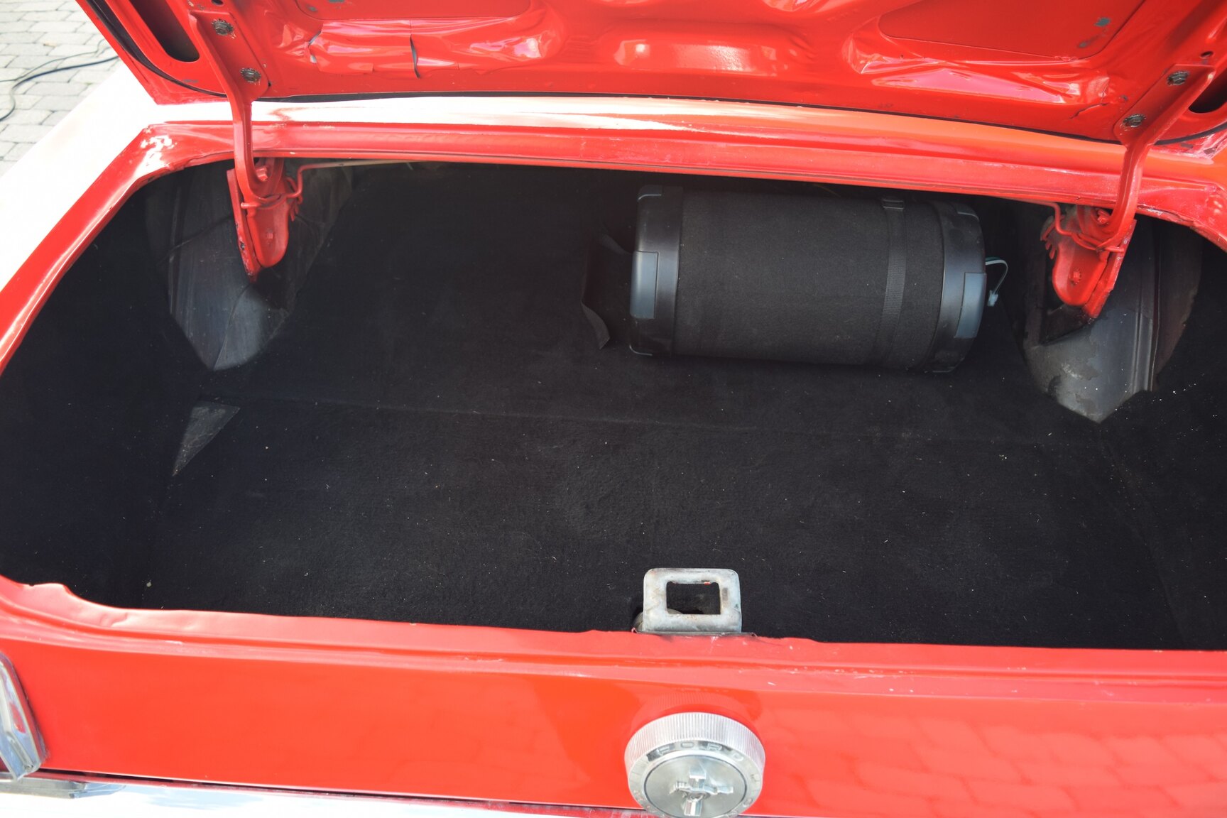Interiörbild 1965 Ford Mustang 