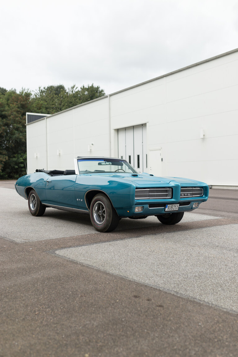 Exteriörbild på 1969 Pontiac GTO