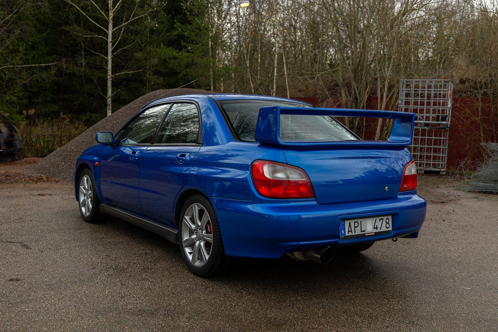 Exteriörbild på 2001 Subaru Impreza 2.0 WRX Turbo 4WD