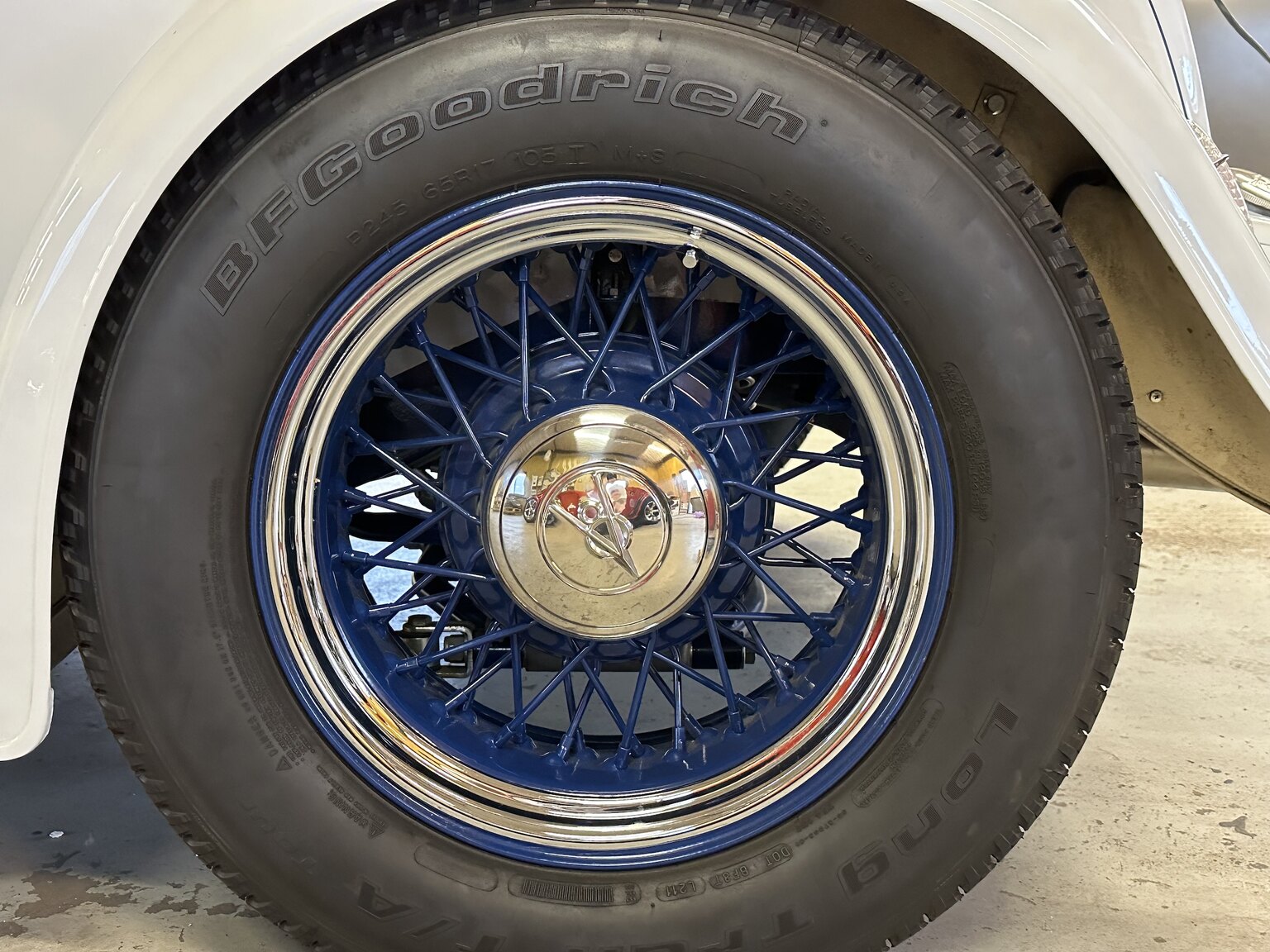 Exteriörbild på 1932 Custom Ford Rod White Ice