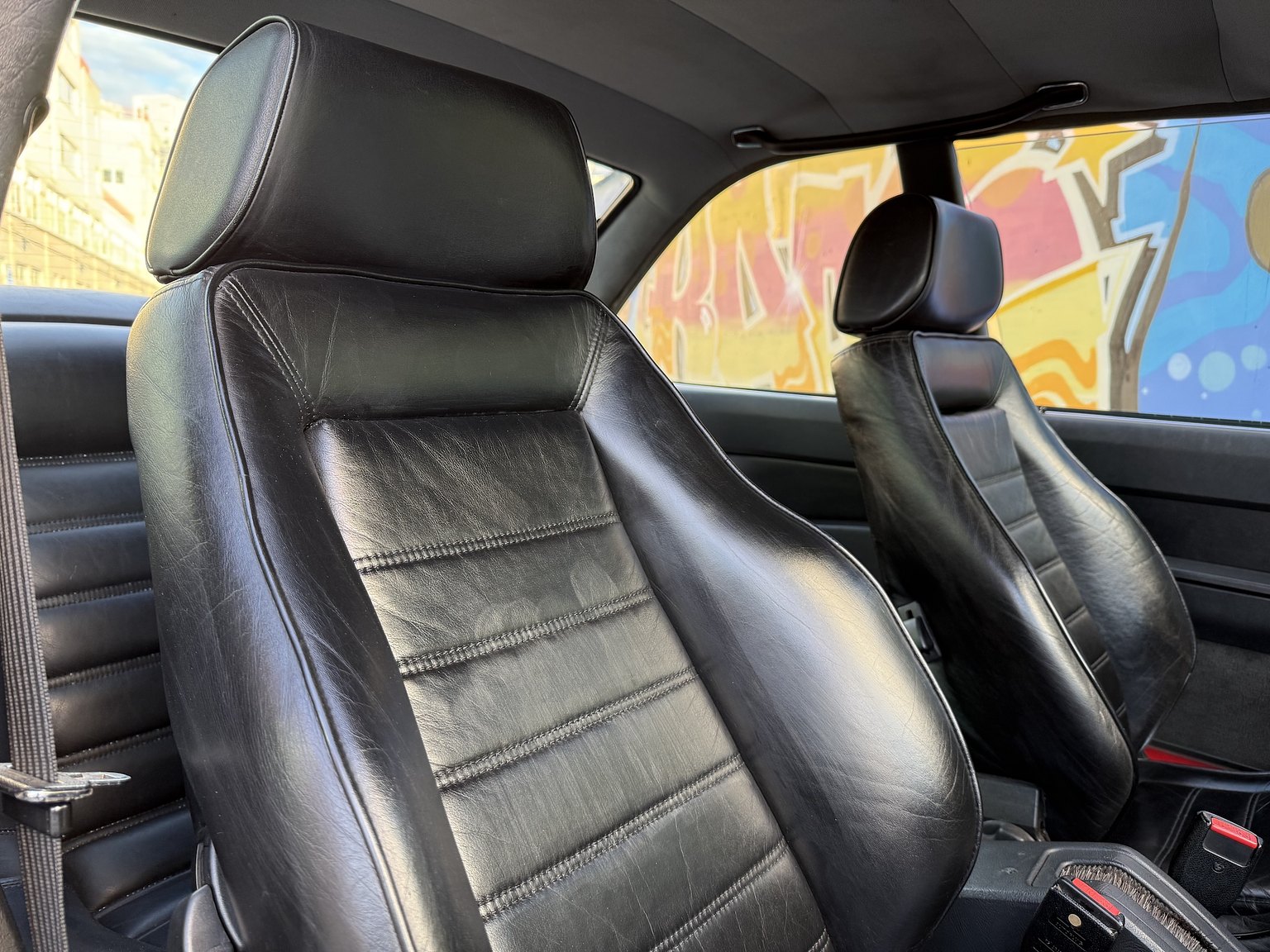 Interiörbild 1984 BMW 635CSi