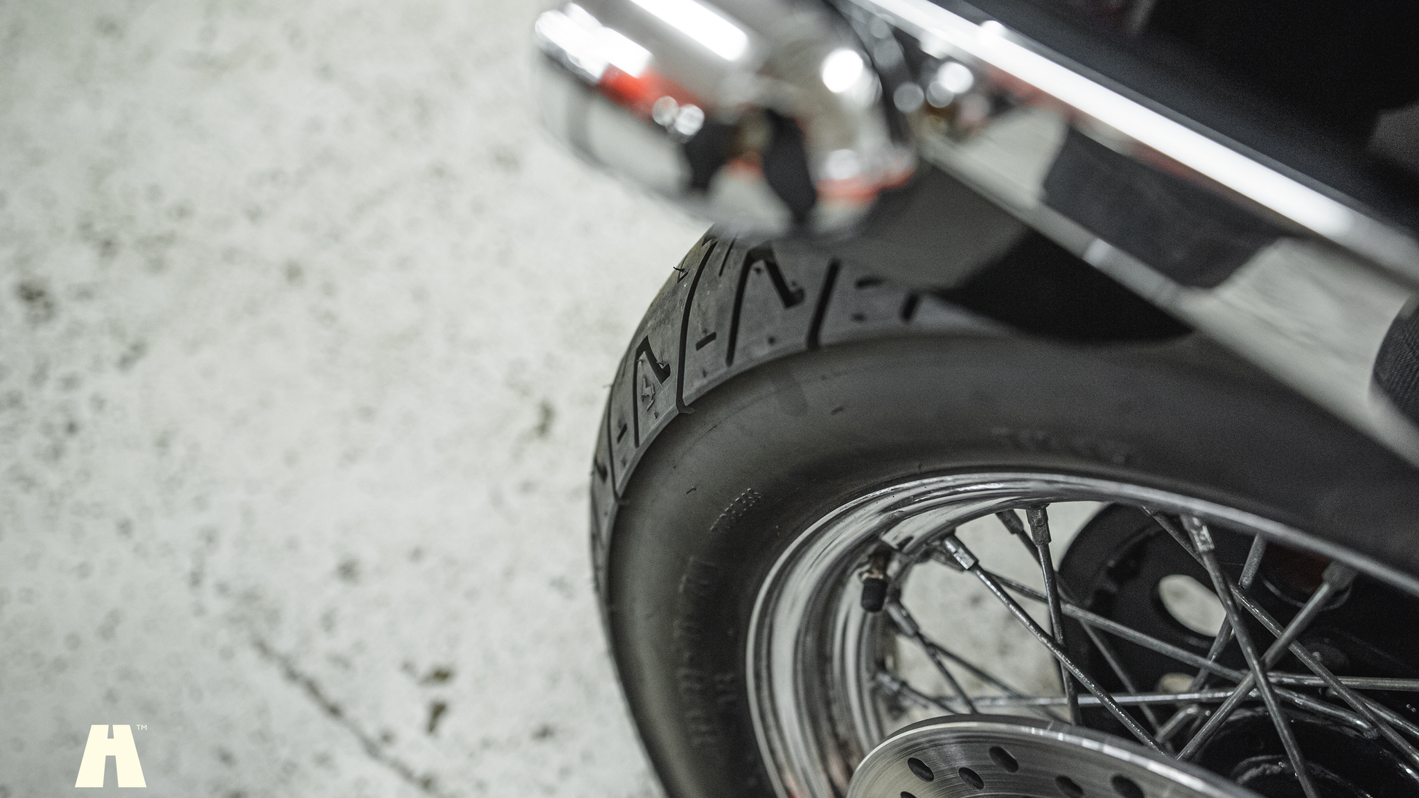 Exteriörbild på 1990 Harley Davidson Heritage Softail Classic Custom