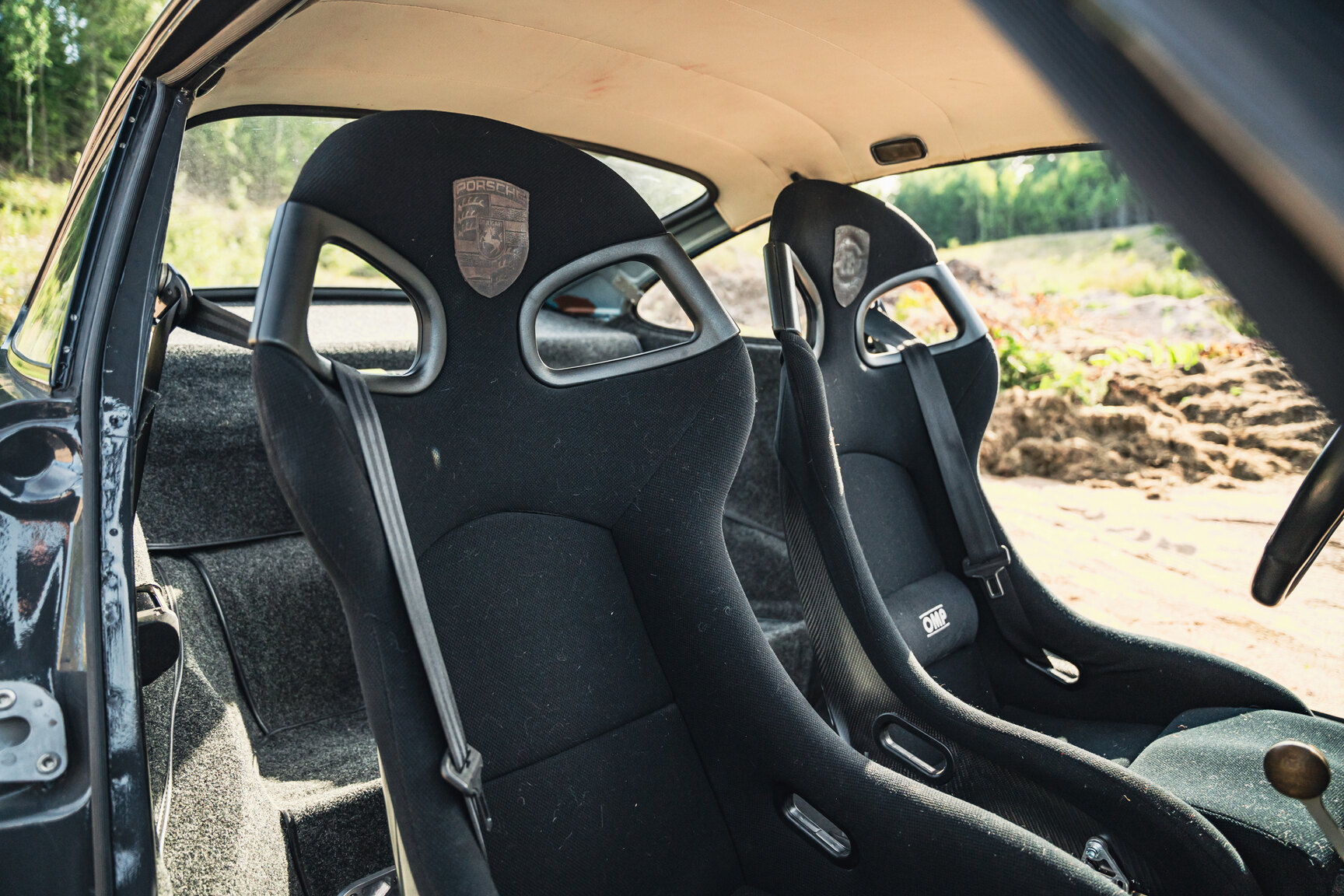 Interiörbild 1973 Porsche 911 SFRO