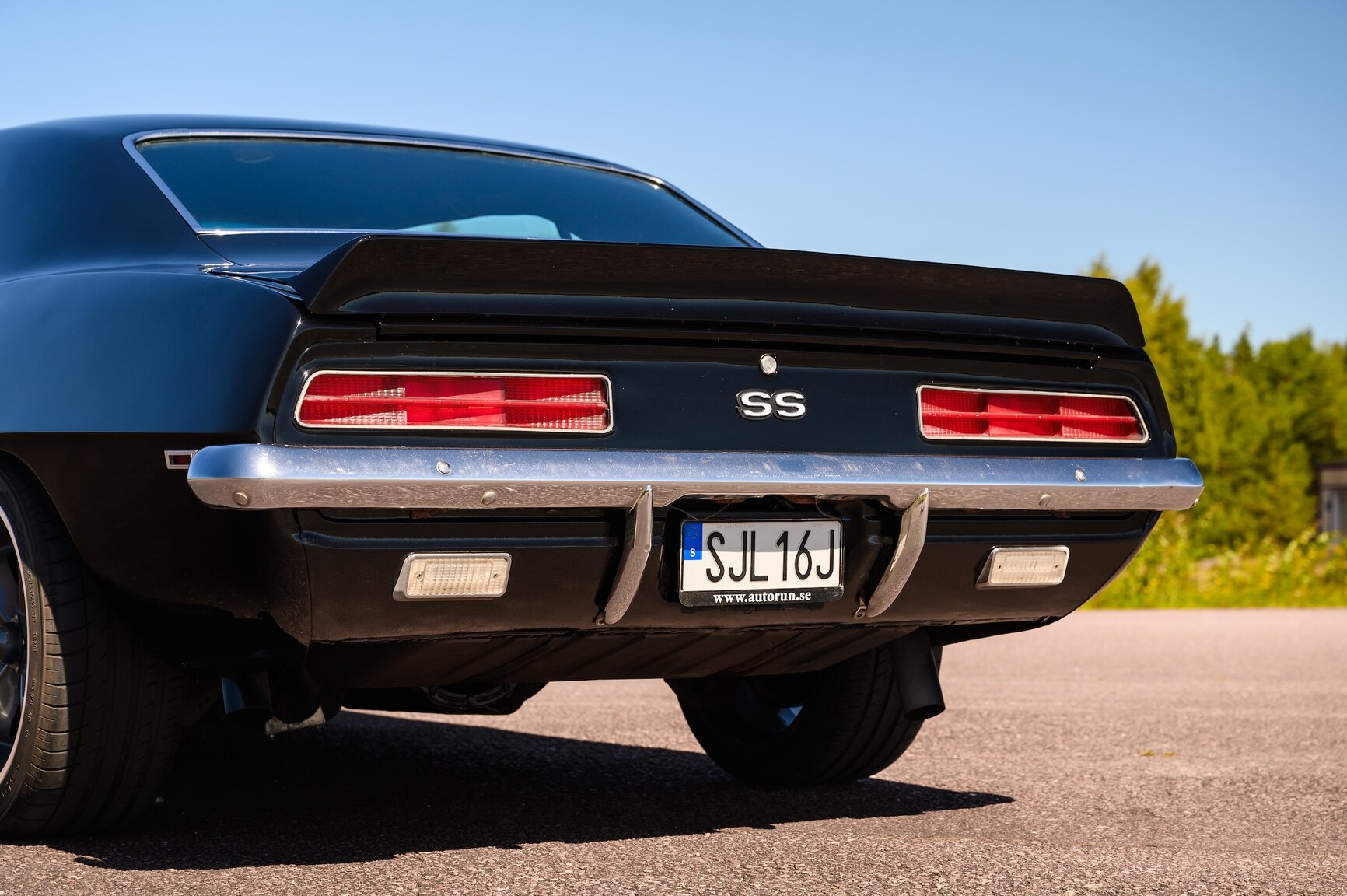 Exteriörbild på 1969 Chevrolet Camaro SS