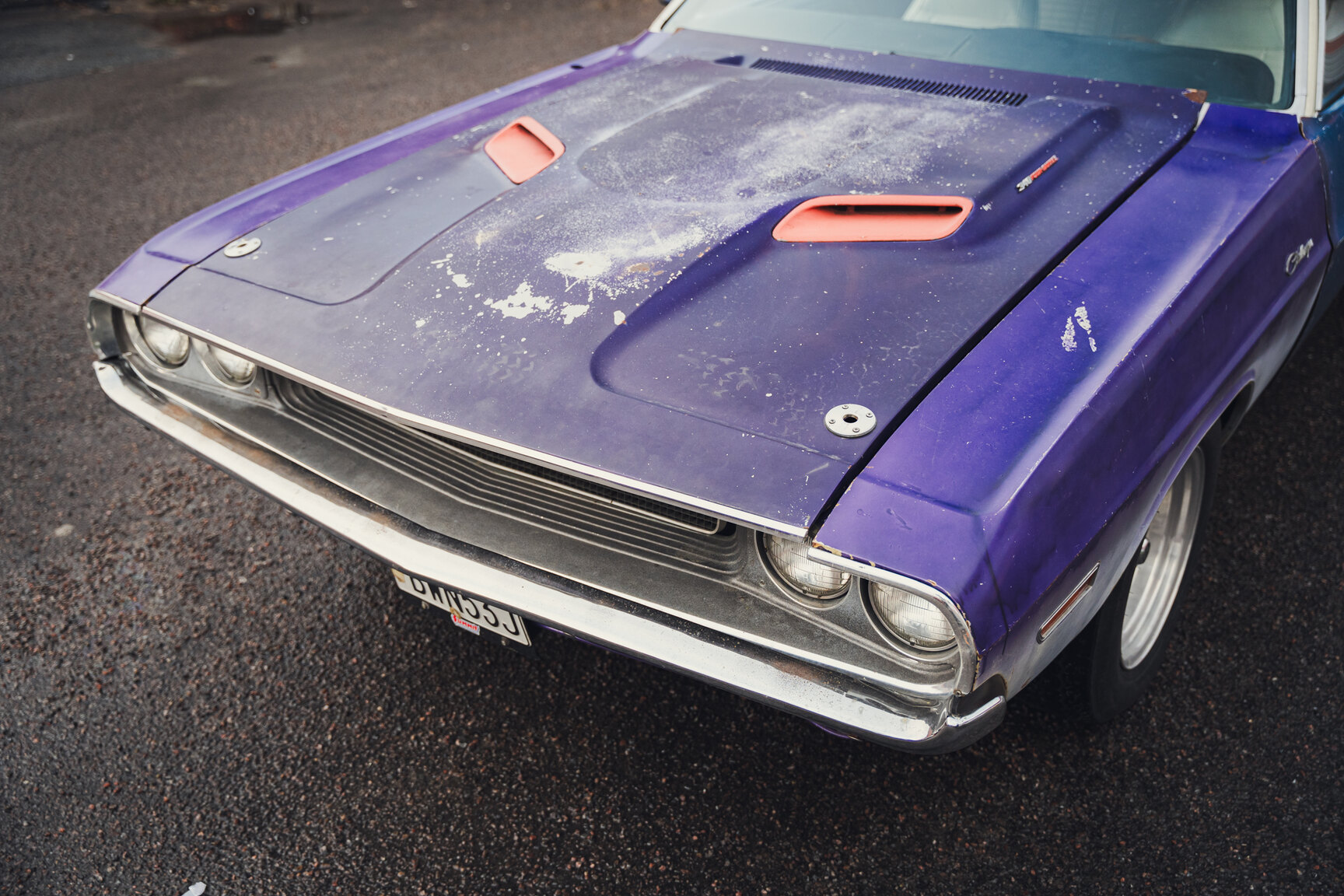 Exteriörbild på 1970 Dodge Challenger - Ett sista race