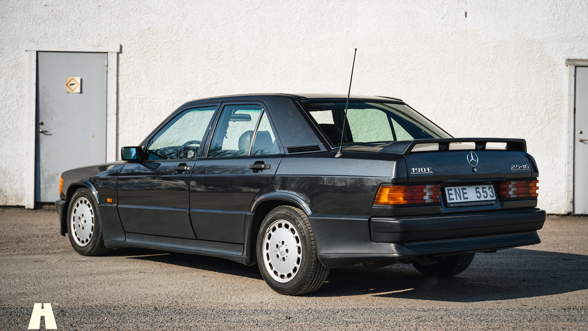 Exterior image of 1992 Mercedes-Benz 190E 2.5-16 Cosworth