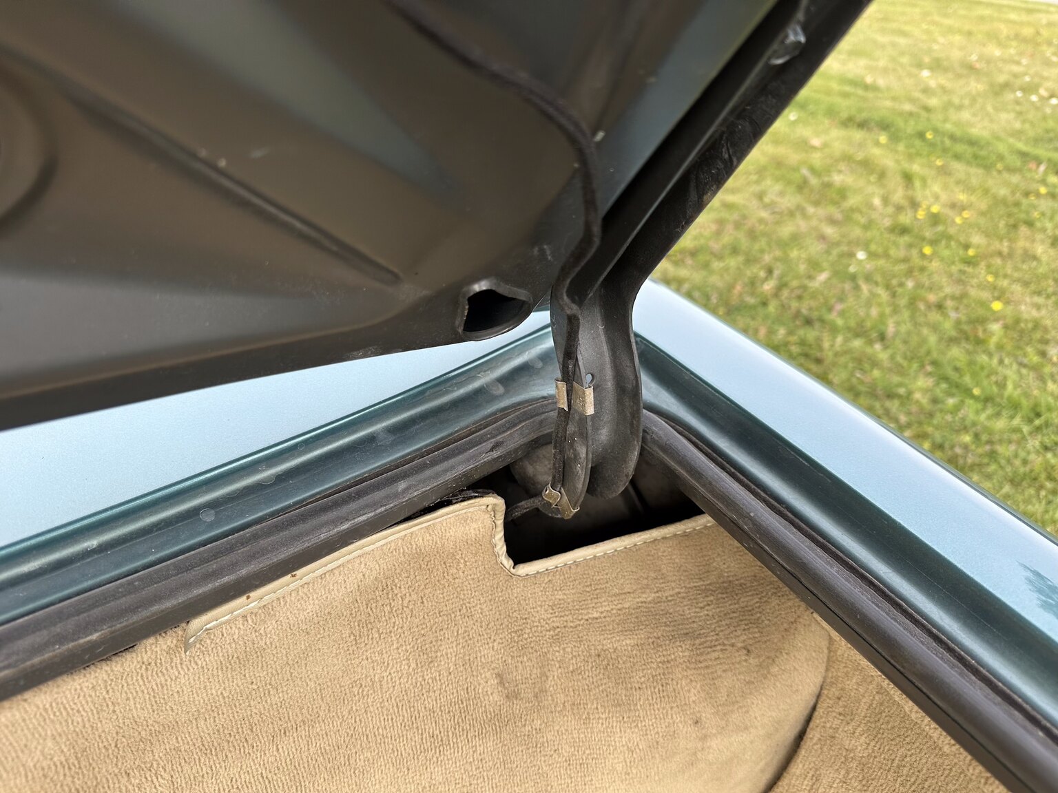 Interiörbild 1985 Mercedes-Benz 380 SL