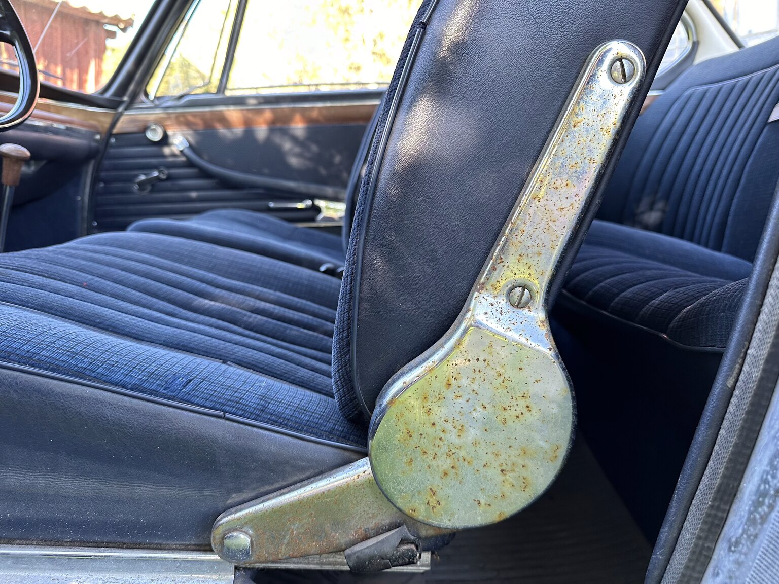 Innenraumfoto von 1968 BMW 2000 CS