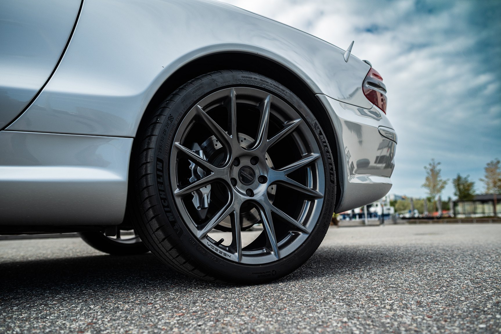 Exterior image of 2002 Mercedes SL 55 AMG