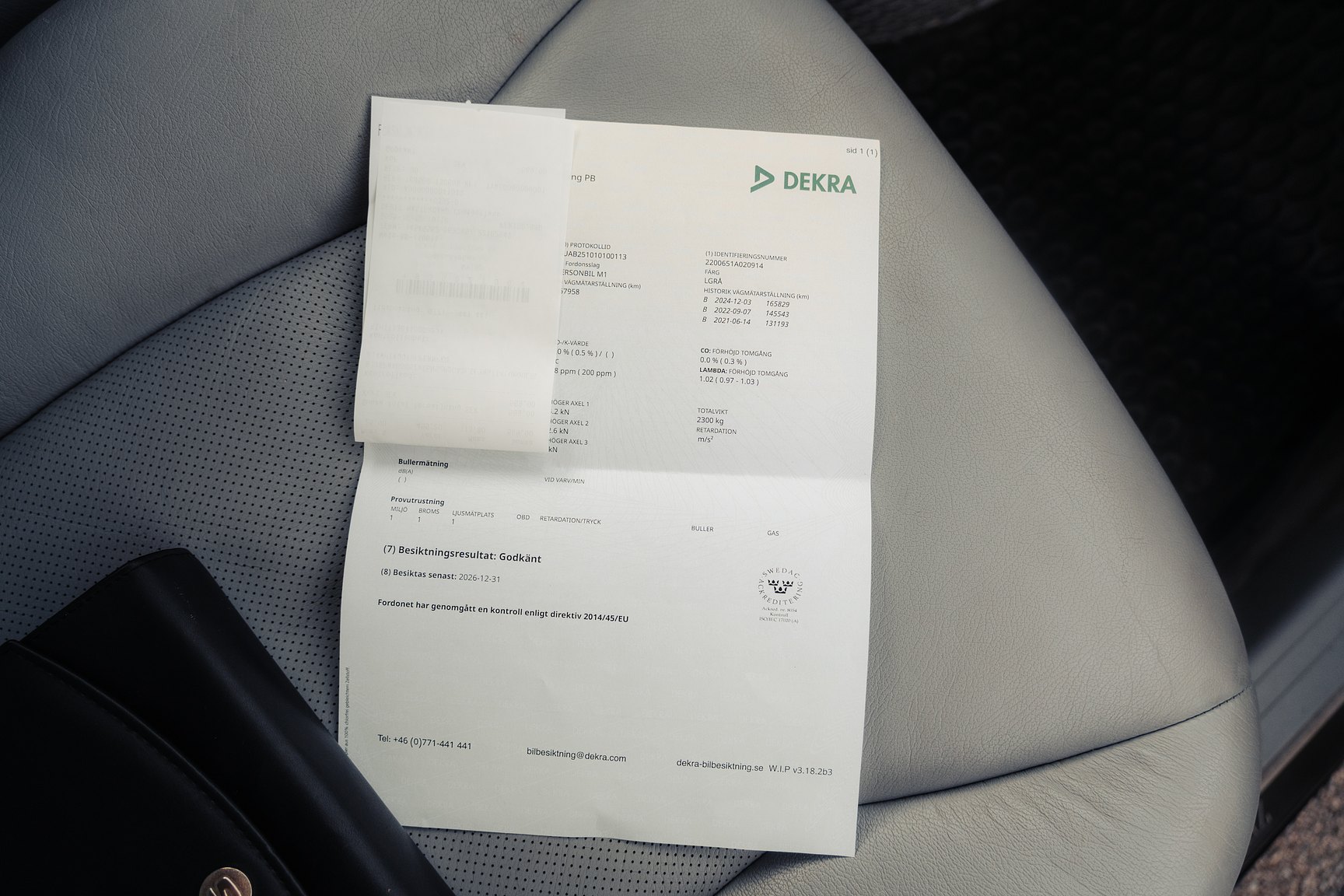 Dokumentation för 1999 Mercedes-Benz S 320