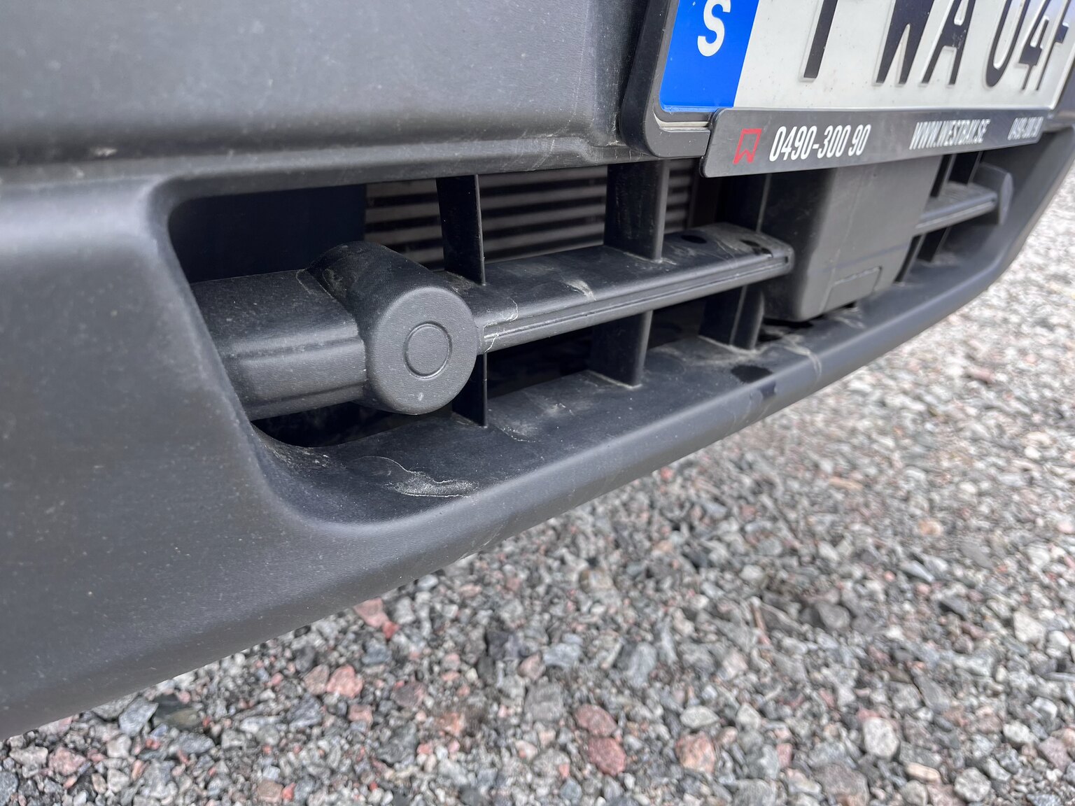 Exteriörbild på 2022 Ford Transit fordonstransport