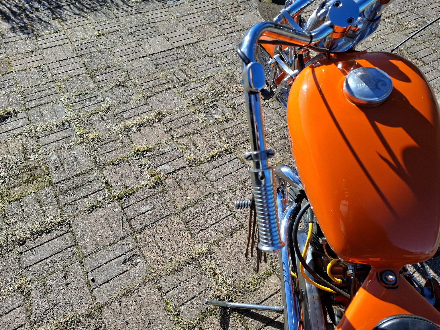 Aussenfoto 1953 Triumph Thunderbird Chopper