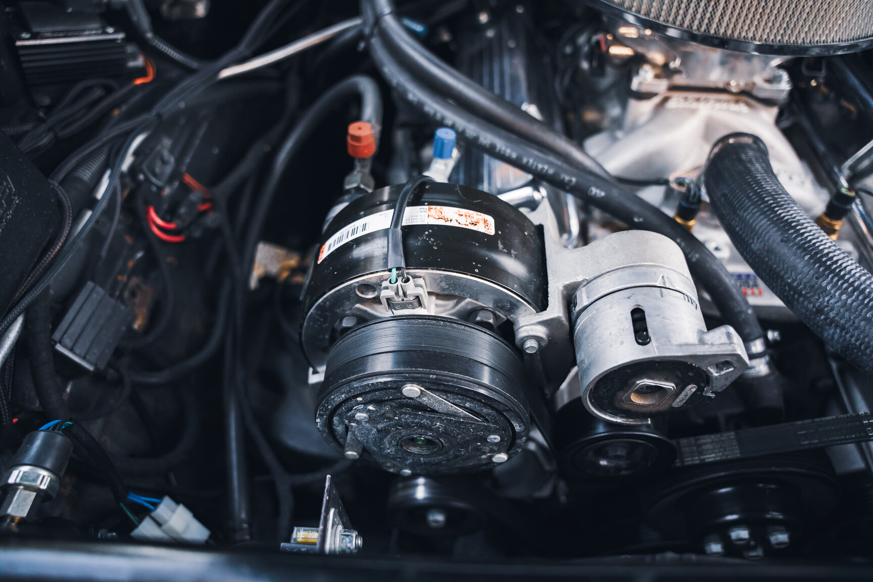 Image of 1957 Chevrolet Bel Air Sport Coupé (29) mechanics