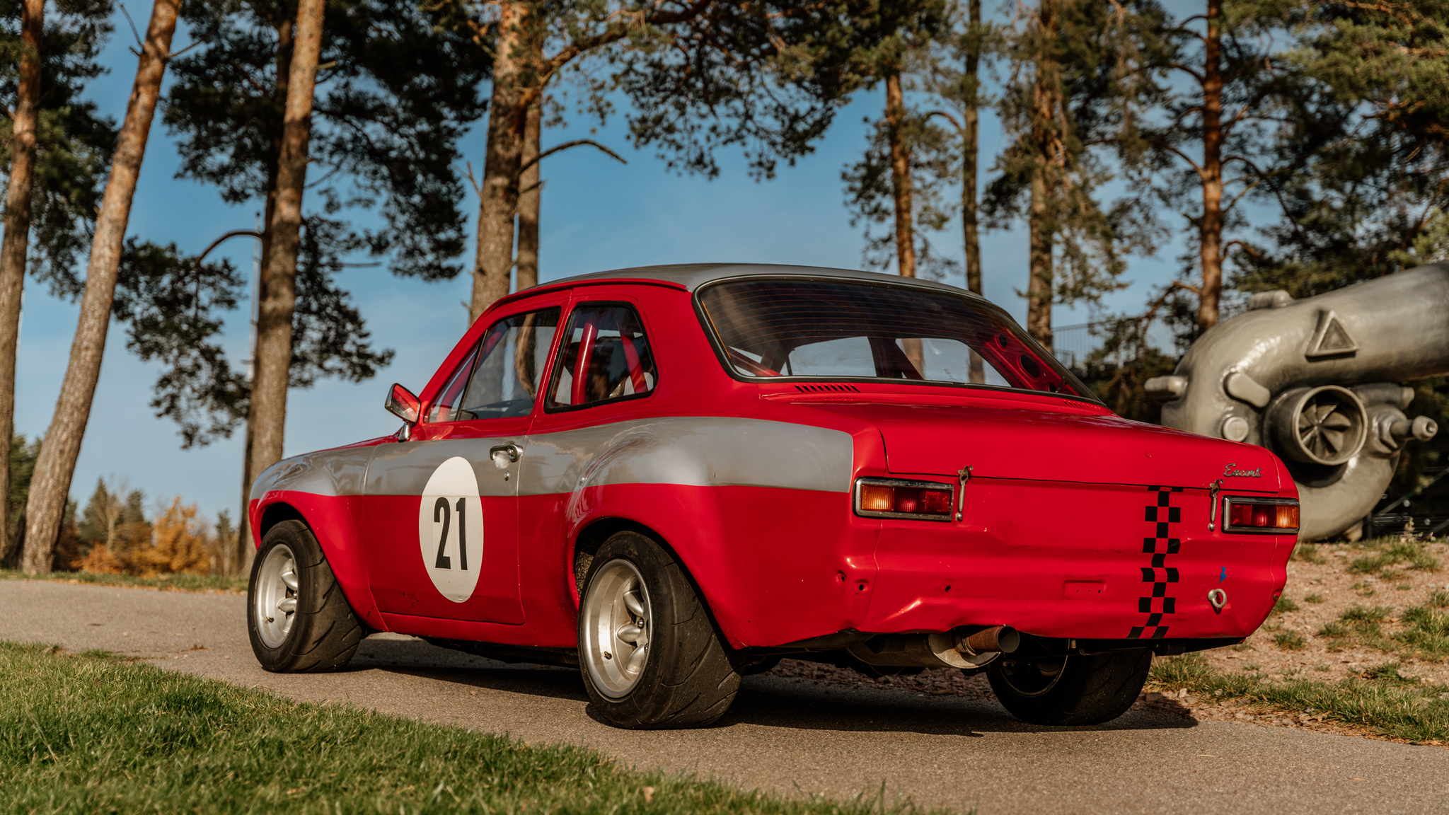 Exteriörbild på 1972 Ford Escort MK1 Mexico