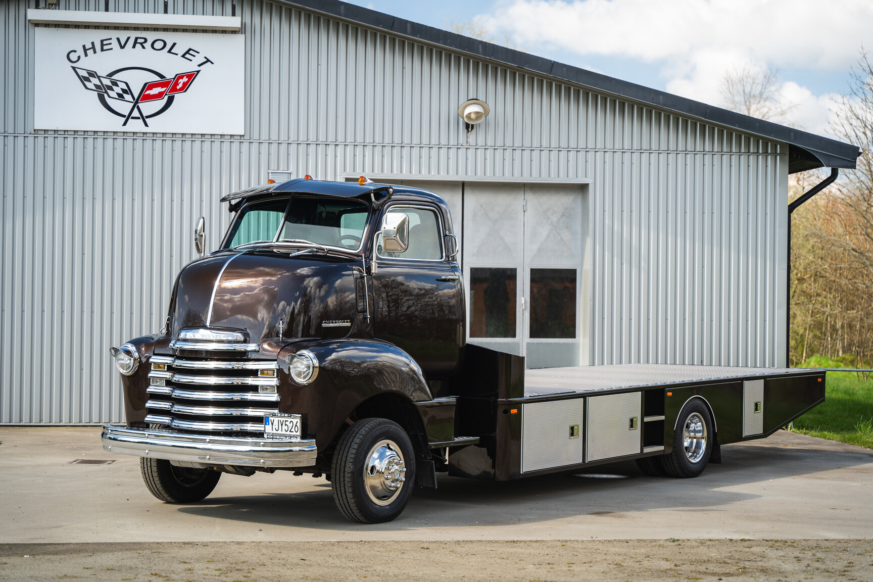 Exteriörbild på 1948 Chevrolet COE Loadmaster