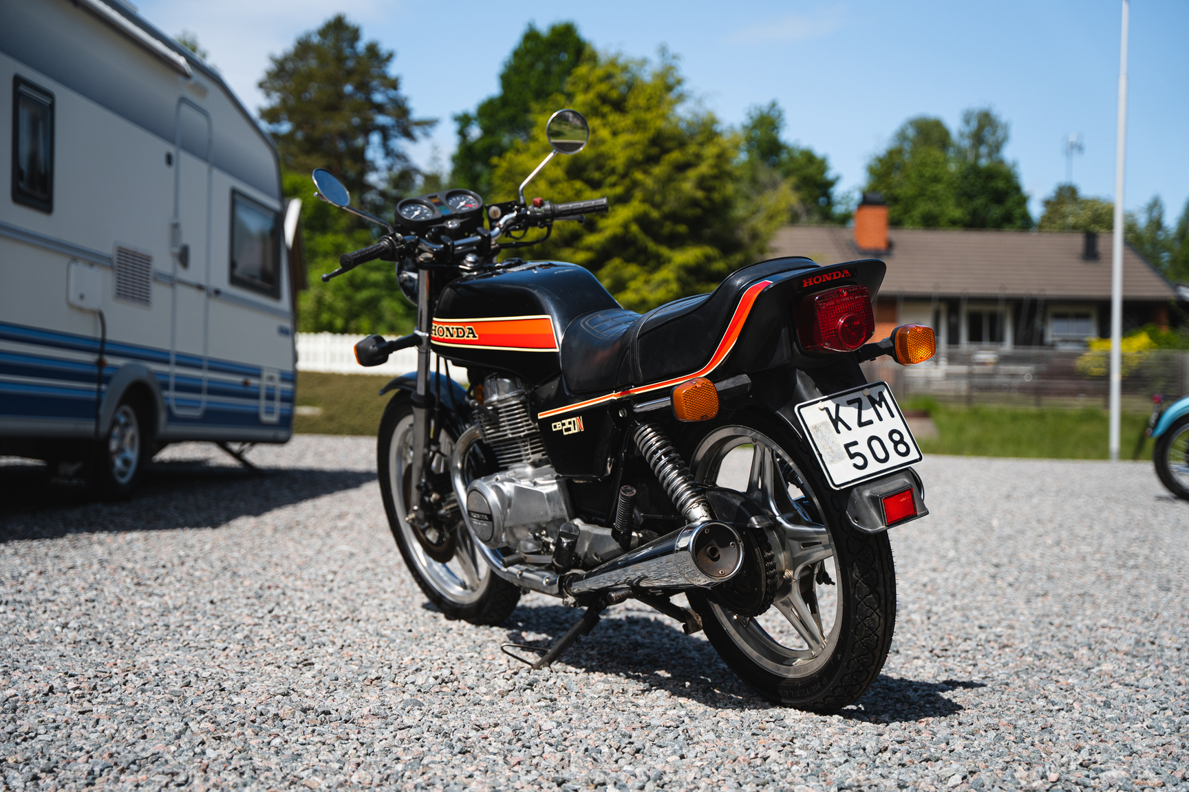 Exterior image of 1981 Honda CB250N