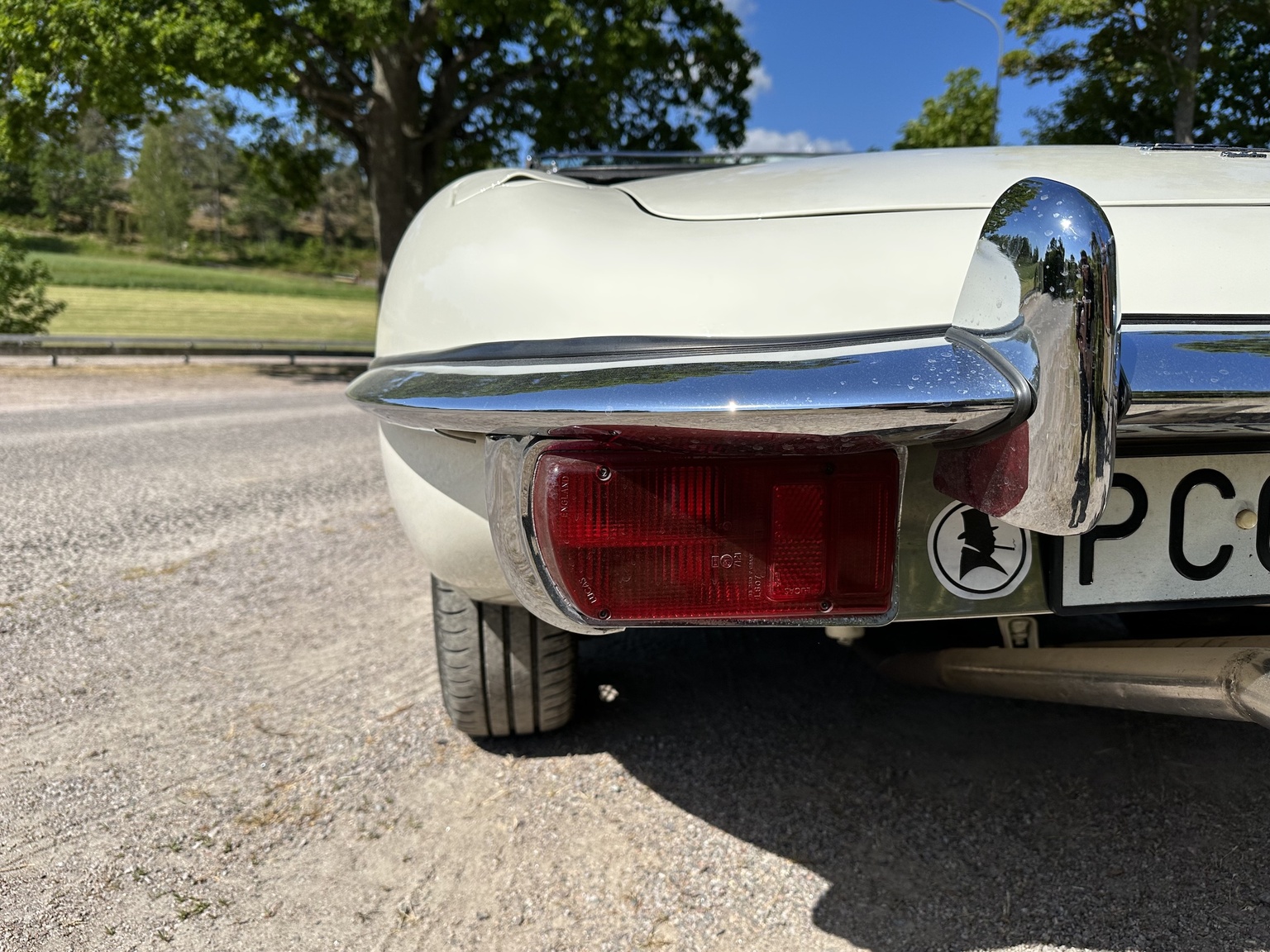 Exteriörbild på 1969 Jaguar E-Type
