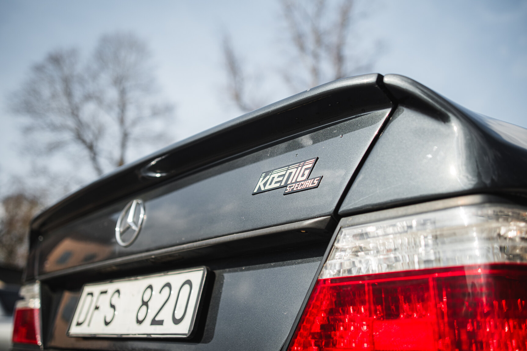 Exterior image of 1989 Mercedes-Benz 300 CE Koenig Specials