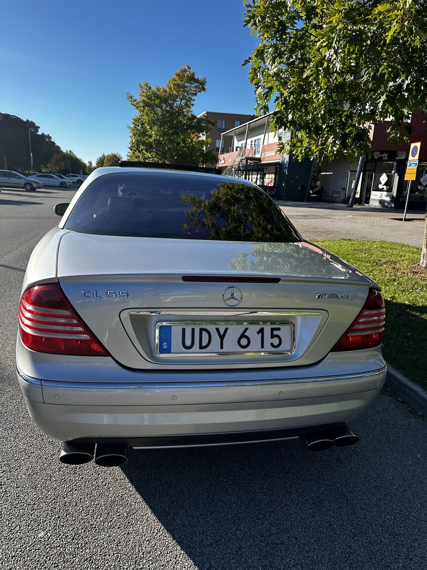 Exterior image of 2004 Mercedes-Benz CL 55 AMG