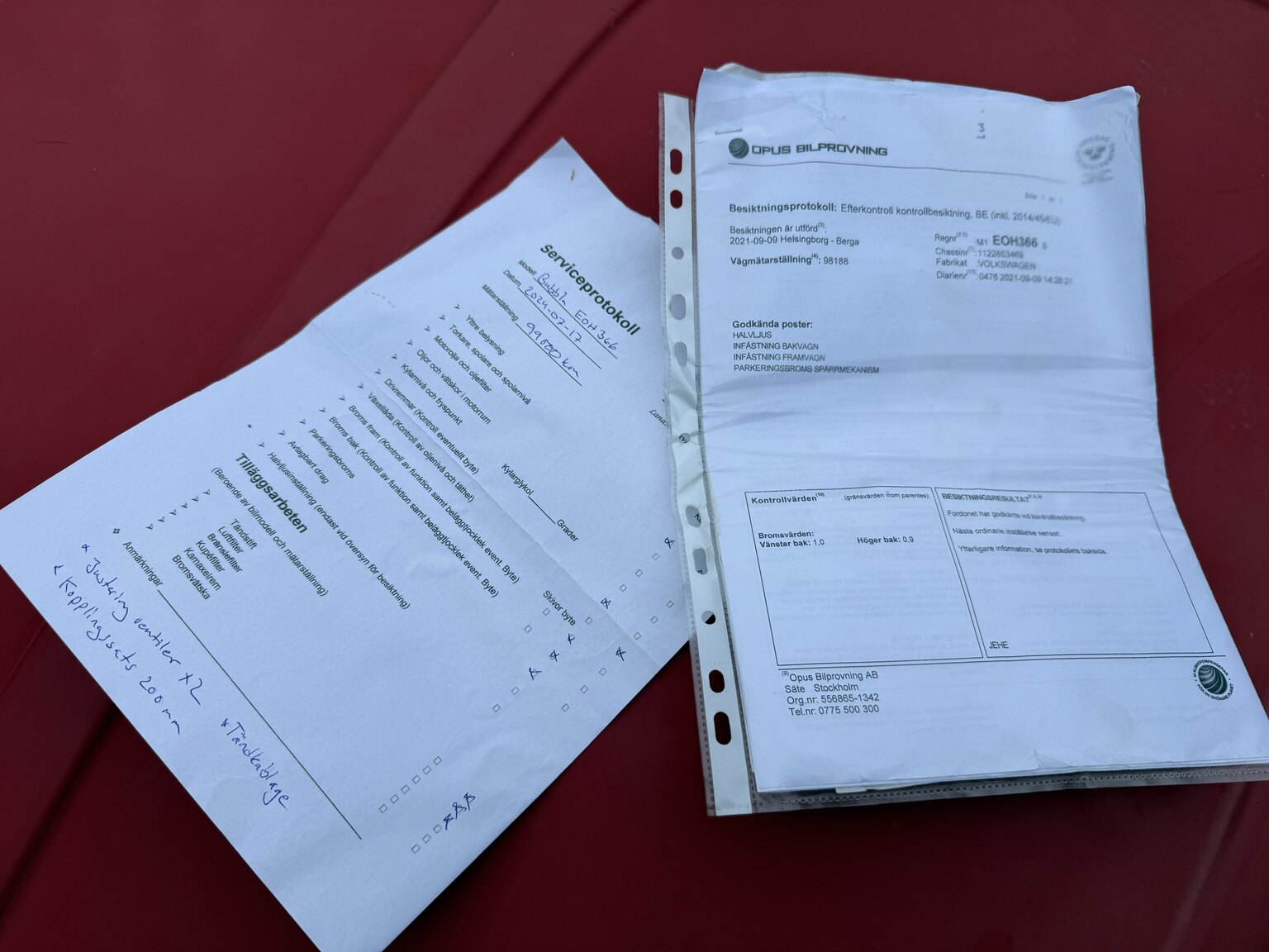 Documentation for 1972 Volkswagen Beetle 1302 S
