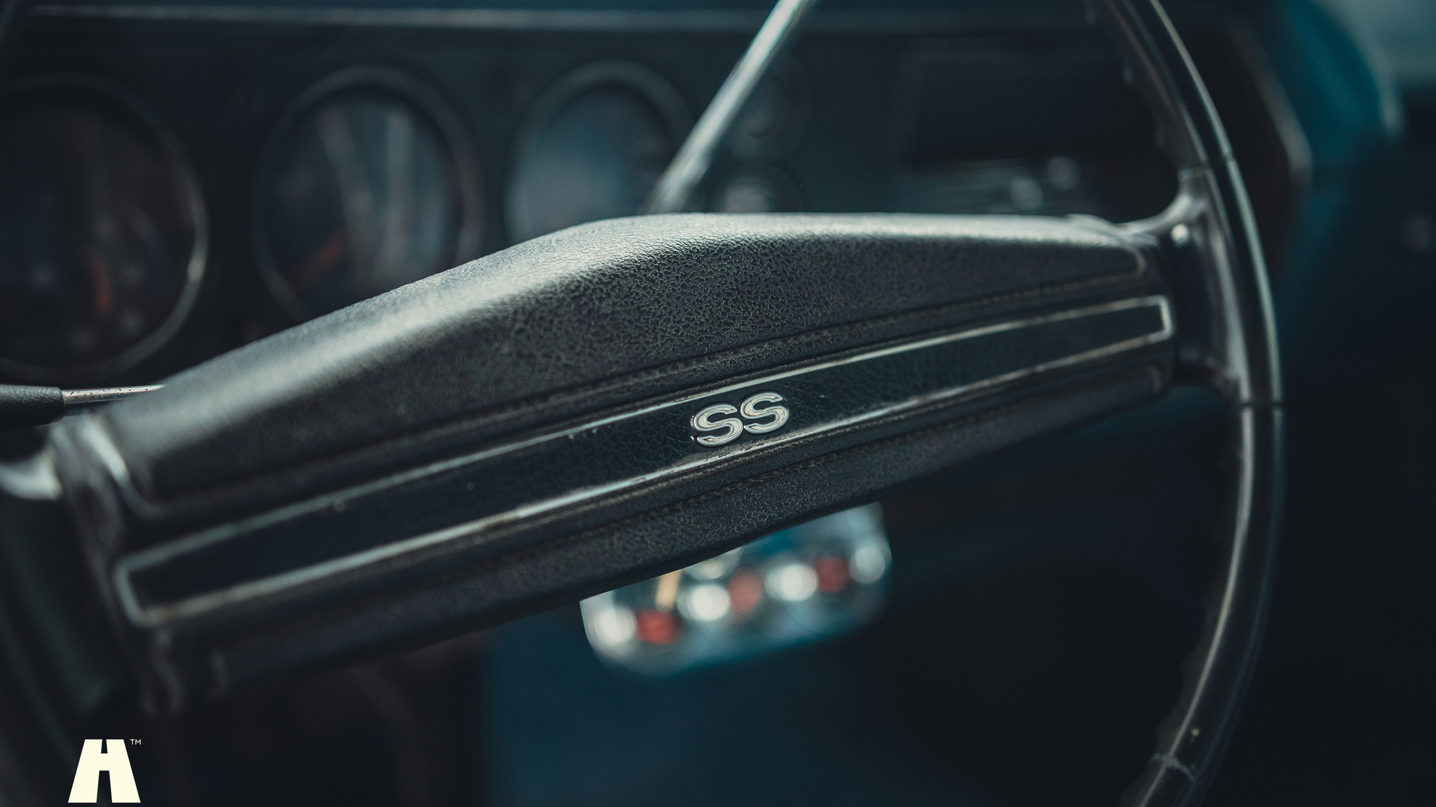 Interiörbild 1971 Chevrolet Chevelle SS 454