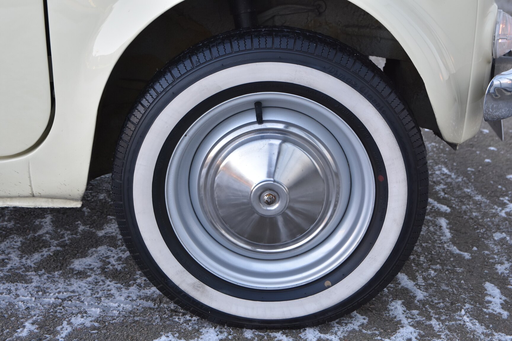 Exteriörbild på 1968 Fiat 500