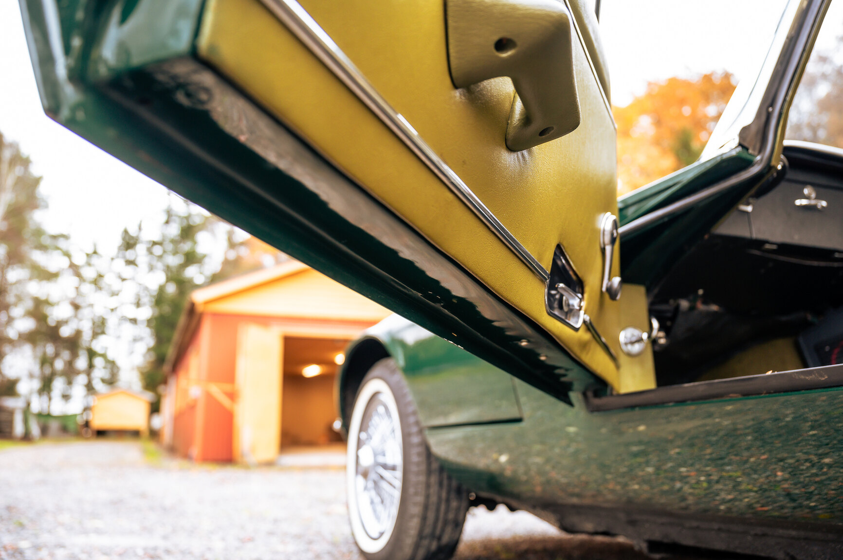Interiörbild 1973 Jaguar E-Type V12