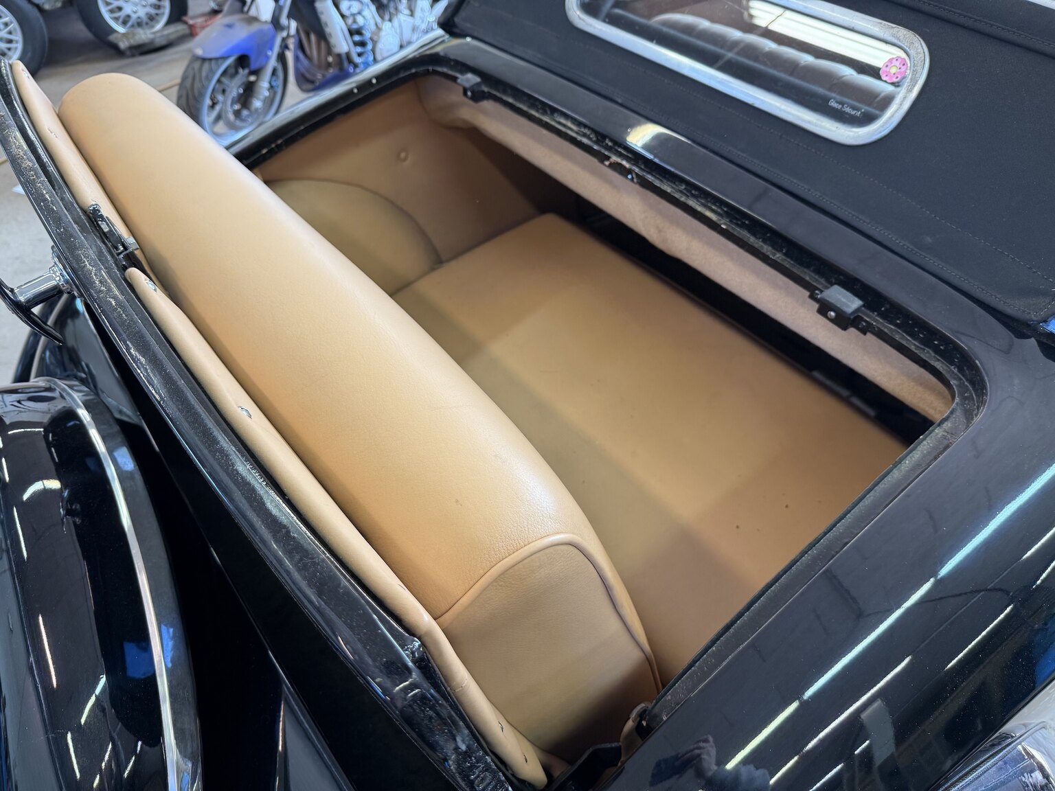 Interiörbild 1939 Citroën Berline 11 Sport Convertible