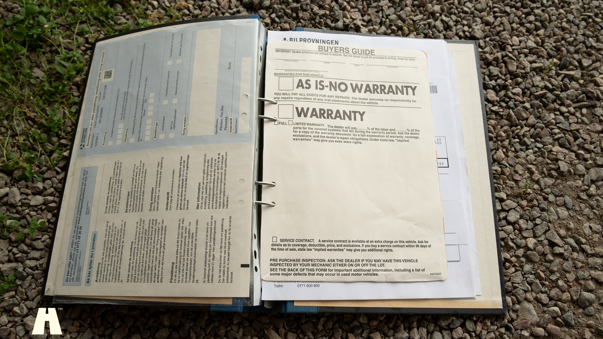 Documentation for 1949 Buick Super Eight (1)