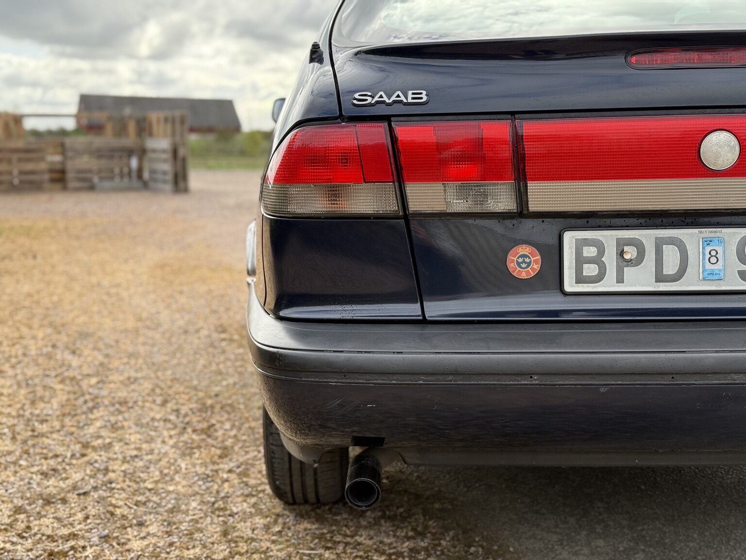 Exterior image of 1997 SAAB 900