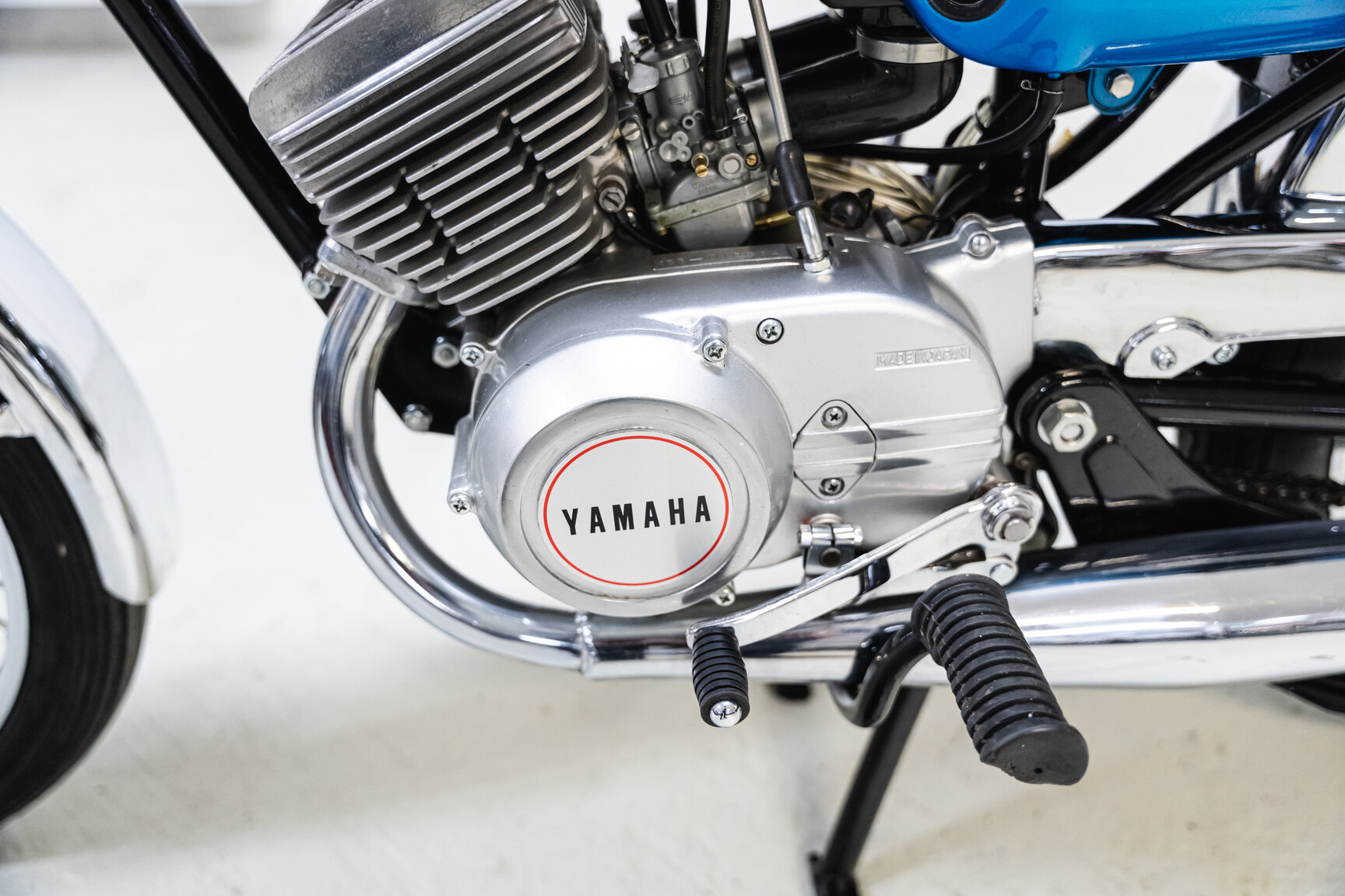 Image of 1972 Yamaha AS3 mechanics