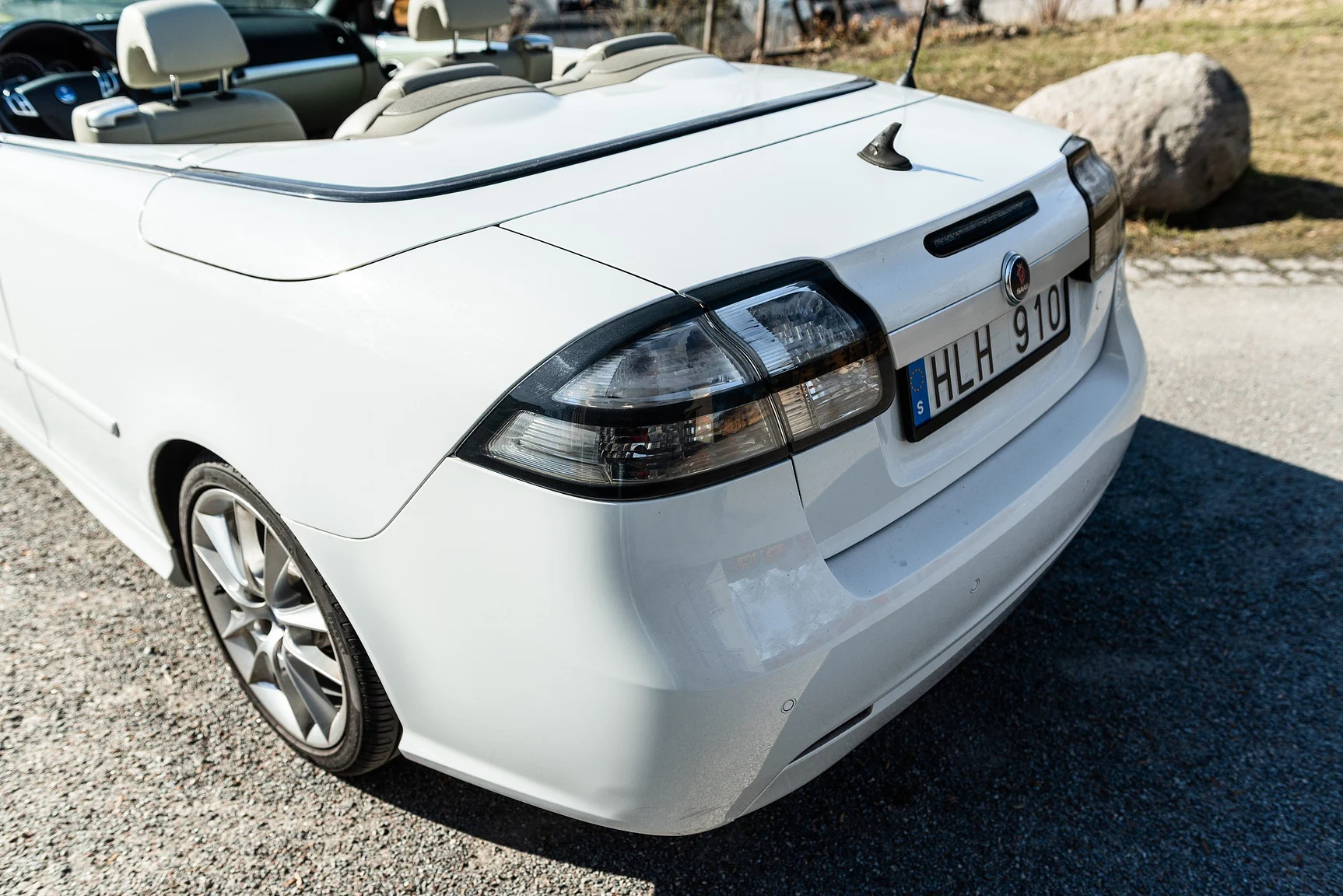 Exteriörbild på 2008 SAAB 9-3 Vector 2.0T Cabriolet (27)