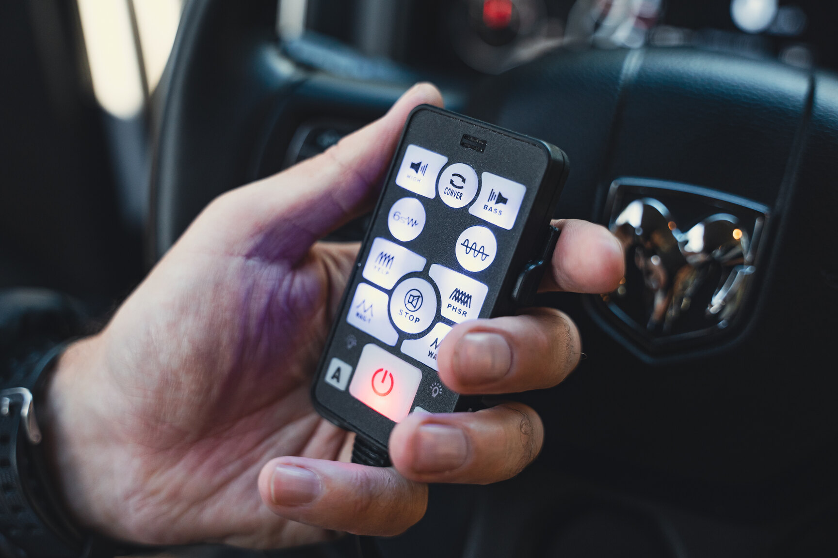 Interiörbild 2017 Dodge Ram 1500 AEV (36)