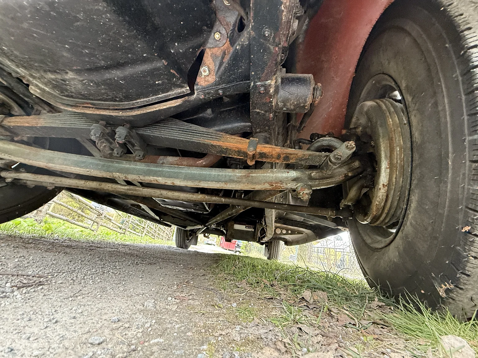 Image of 1936 Ford 214A Fordor mechanics (22)