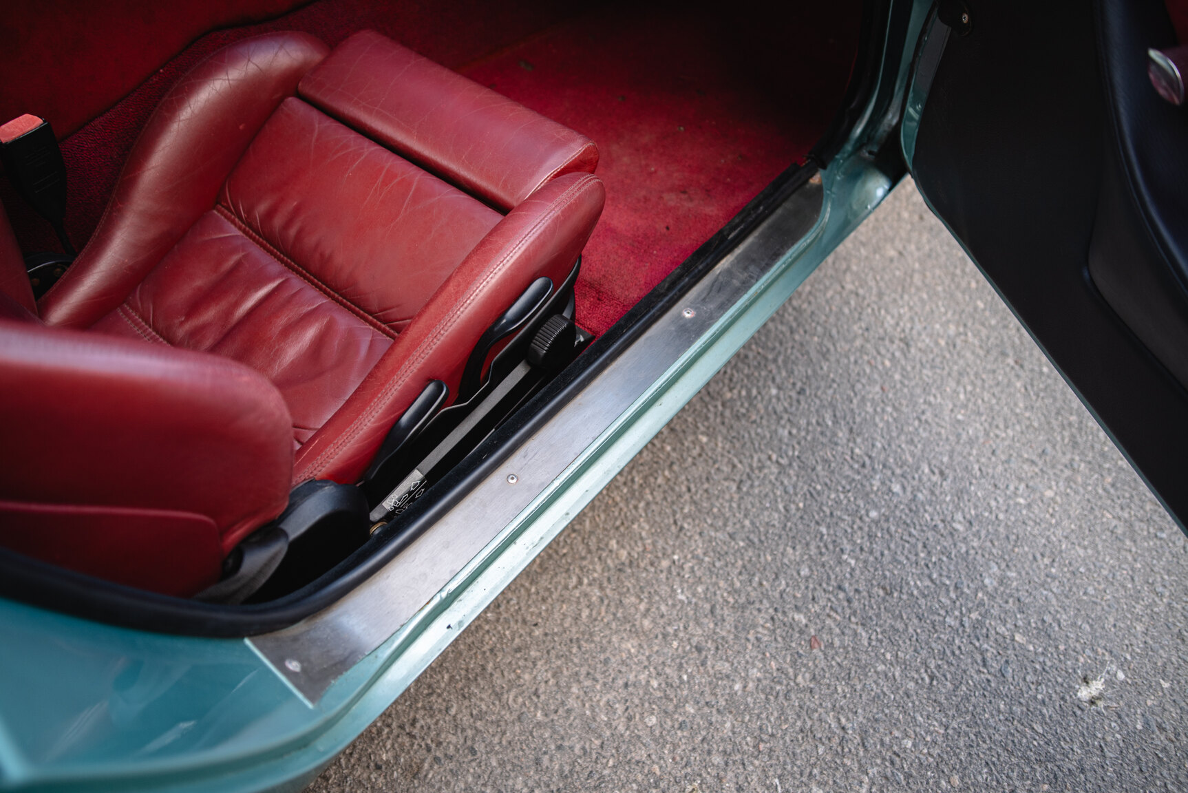 Interiörbild 1966 Volvo P1800 V8 Custom