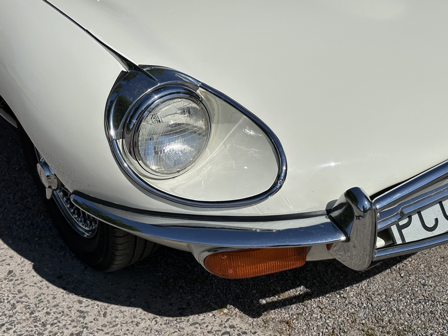 Exteriörbild på 1969 Jaguar E-Type