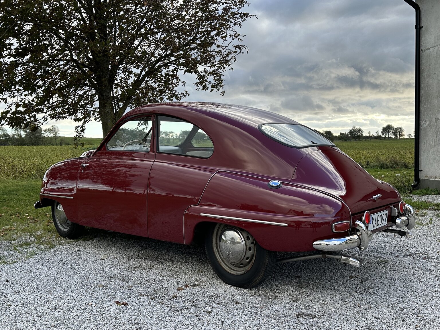 Exteriörbild på 1955 Saab 92 B De Luxe (46)