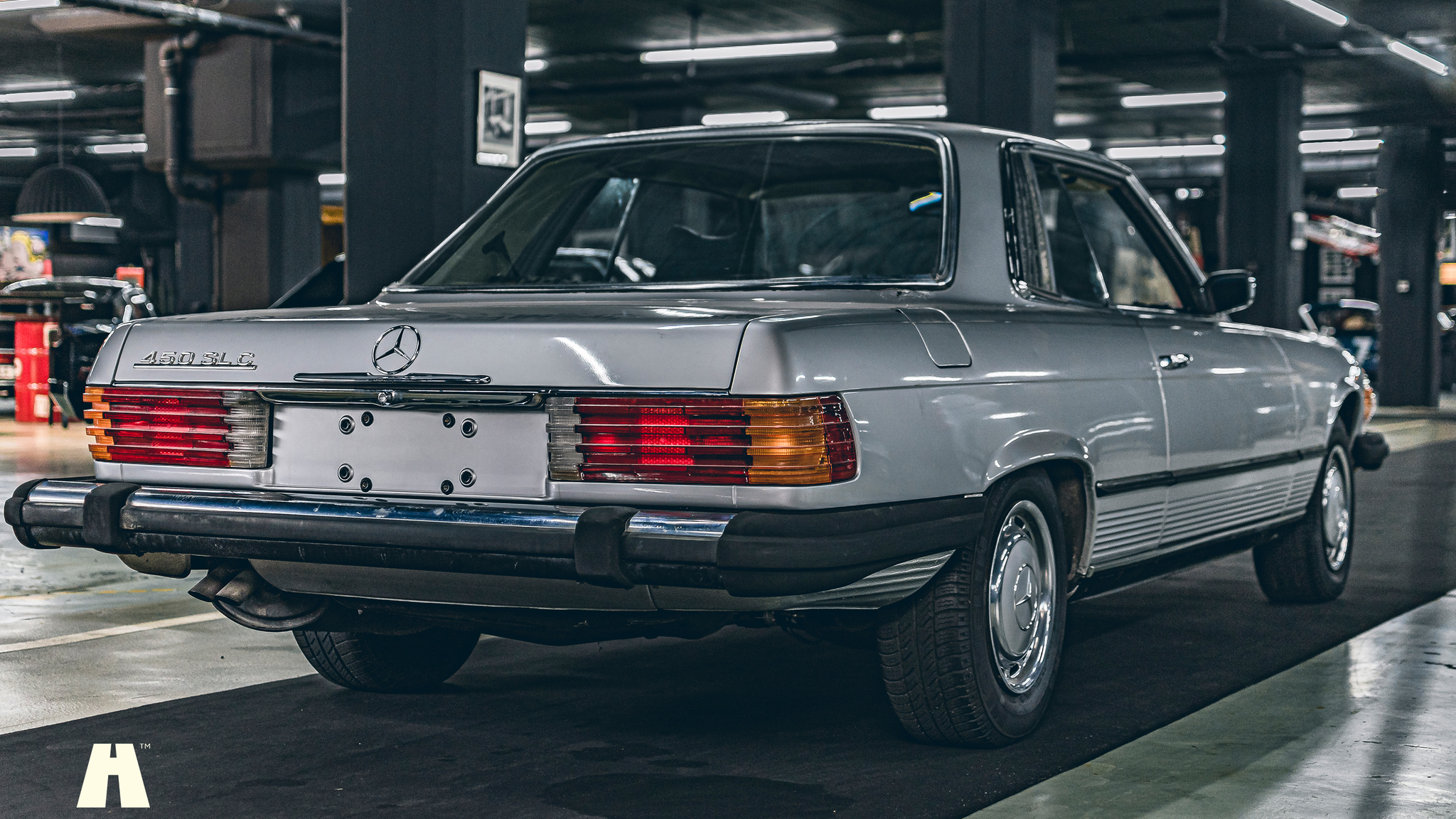 Aussenfoto 1974 Mercedes SLC450 Project
