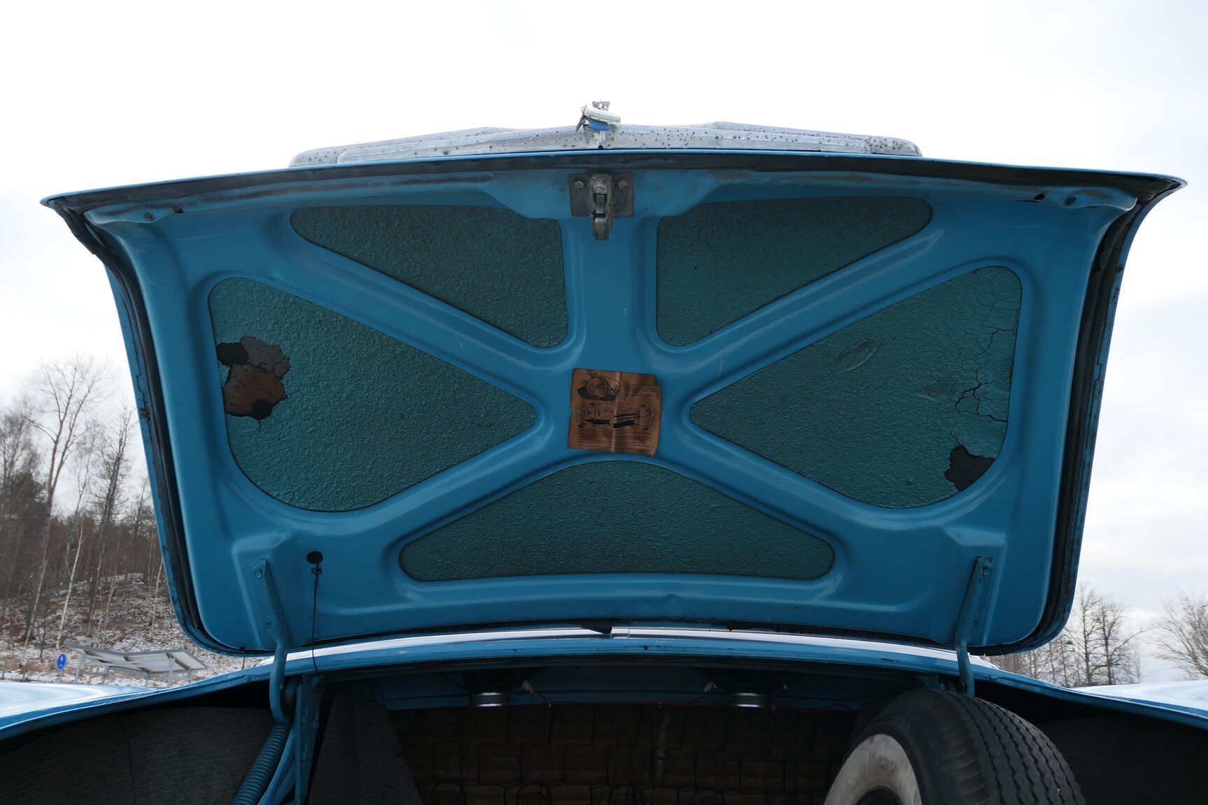 Interior image of 1956 Mercury Custom 5.1 V8
