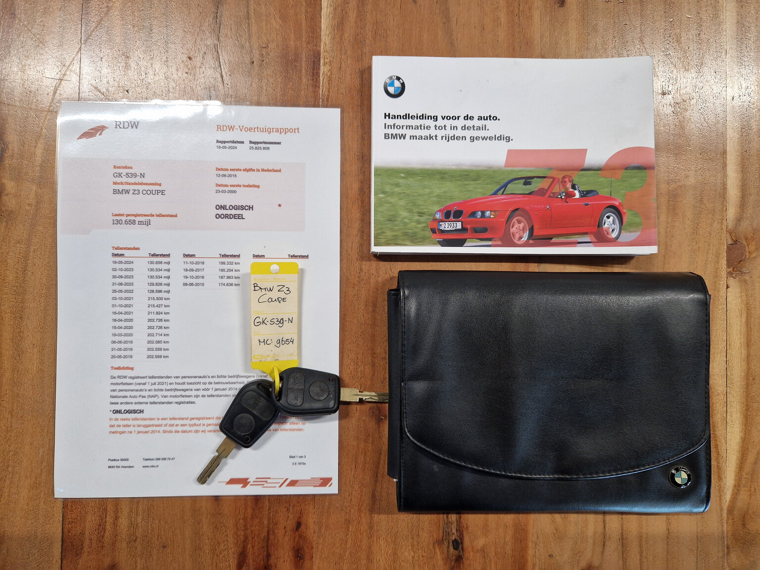 Dokumentation, 2000 BMW Z3 Coupé 3.0