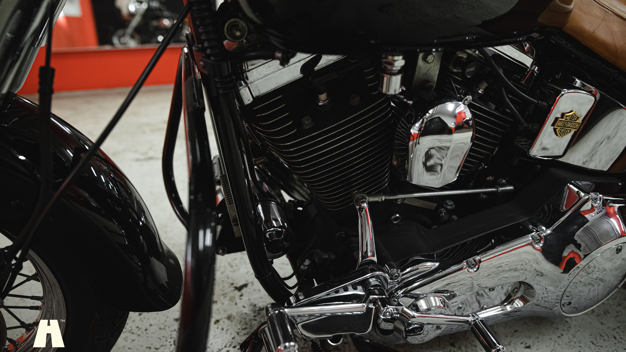 Image of 1990 Harley Davidson Heritage Softail Classic Custom mechanics