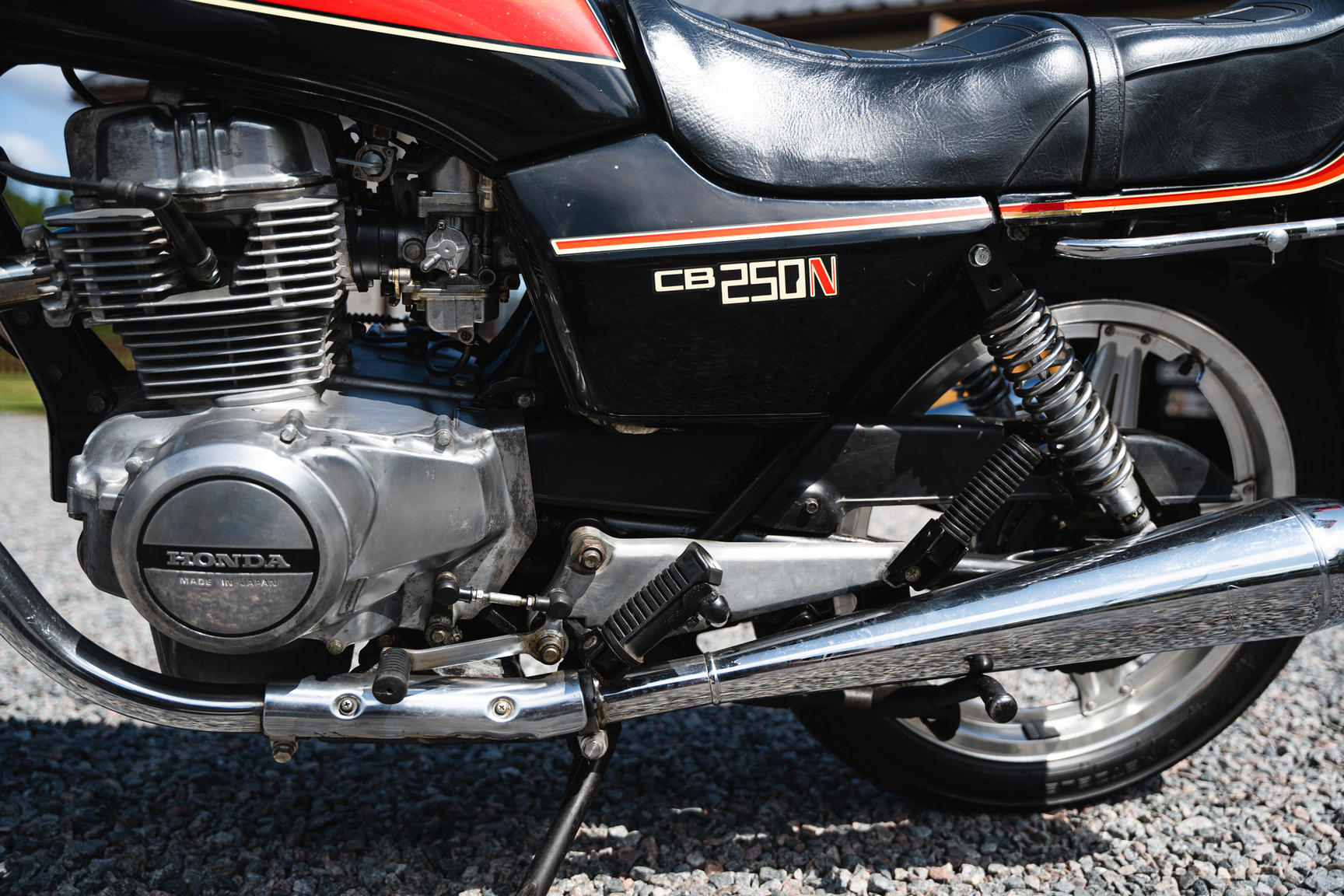 Image of 1981 Honda CB250N mechanics