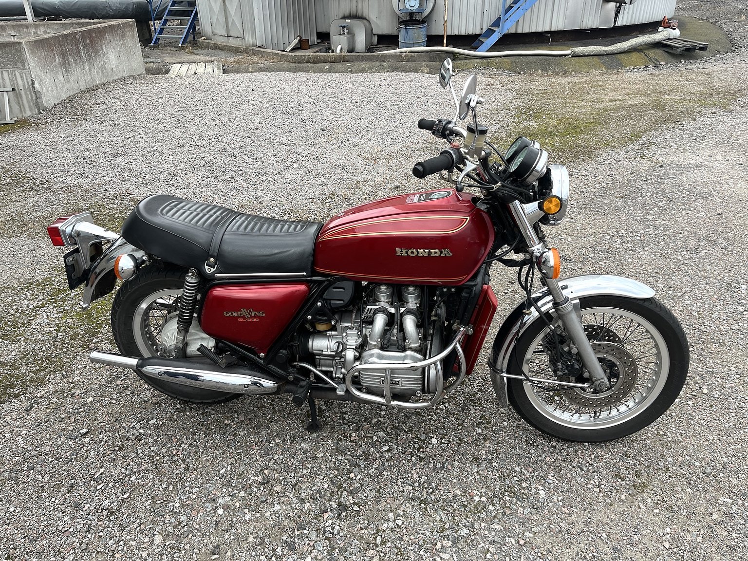 Exteriörbild på 1976 Honda Gold Wing GL 1000 - NO RESERVE