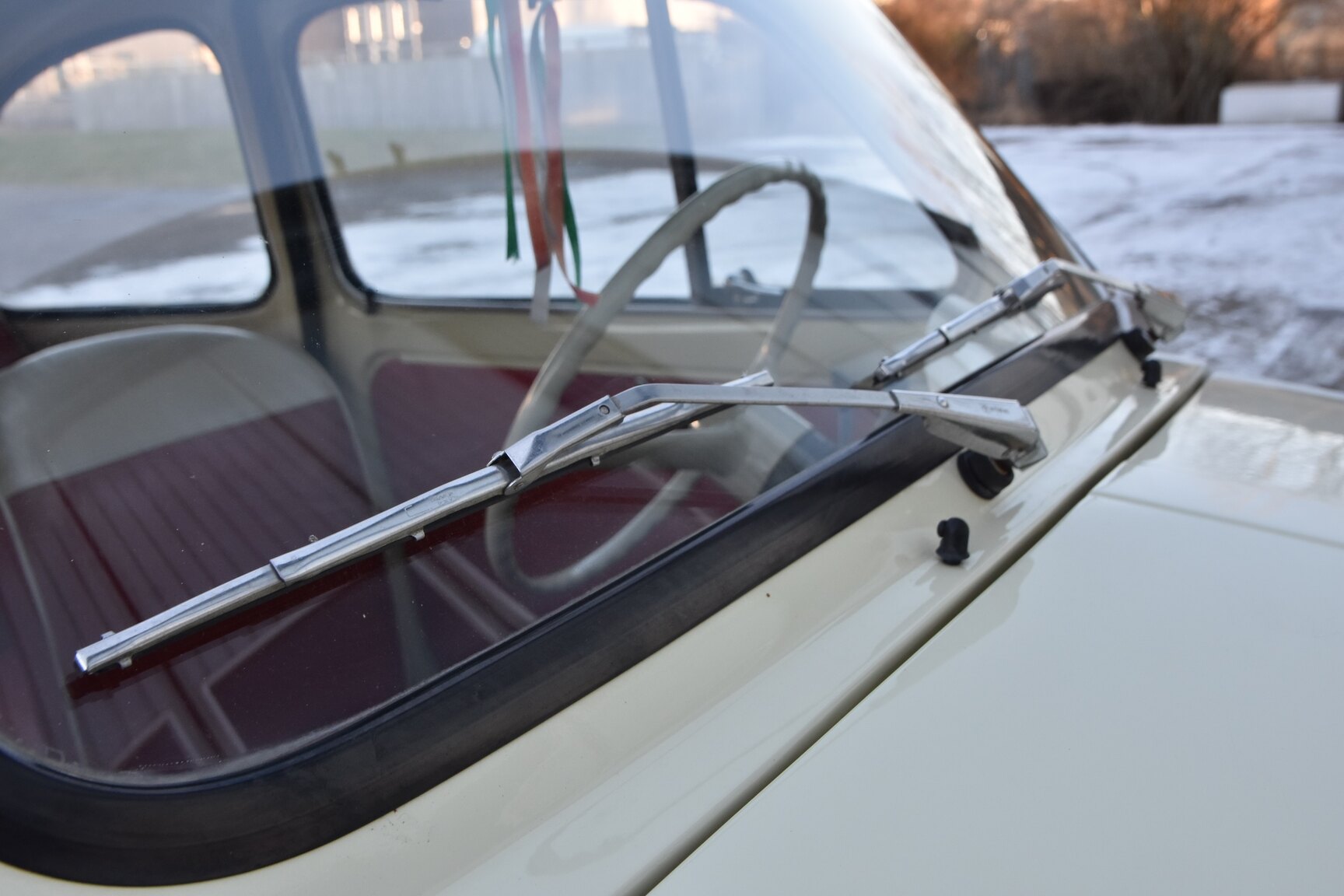Exteriörbild på 1968 Fiat 500